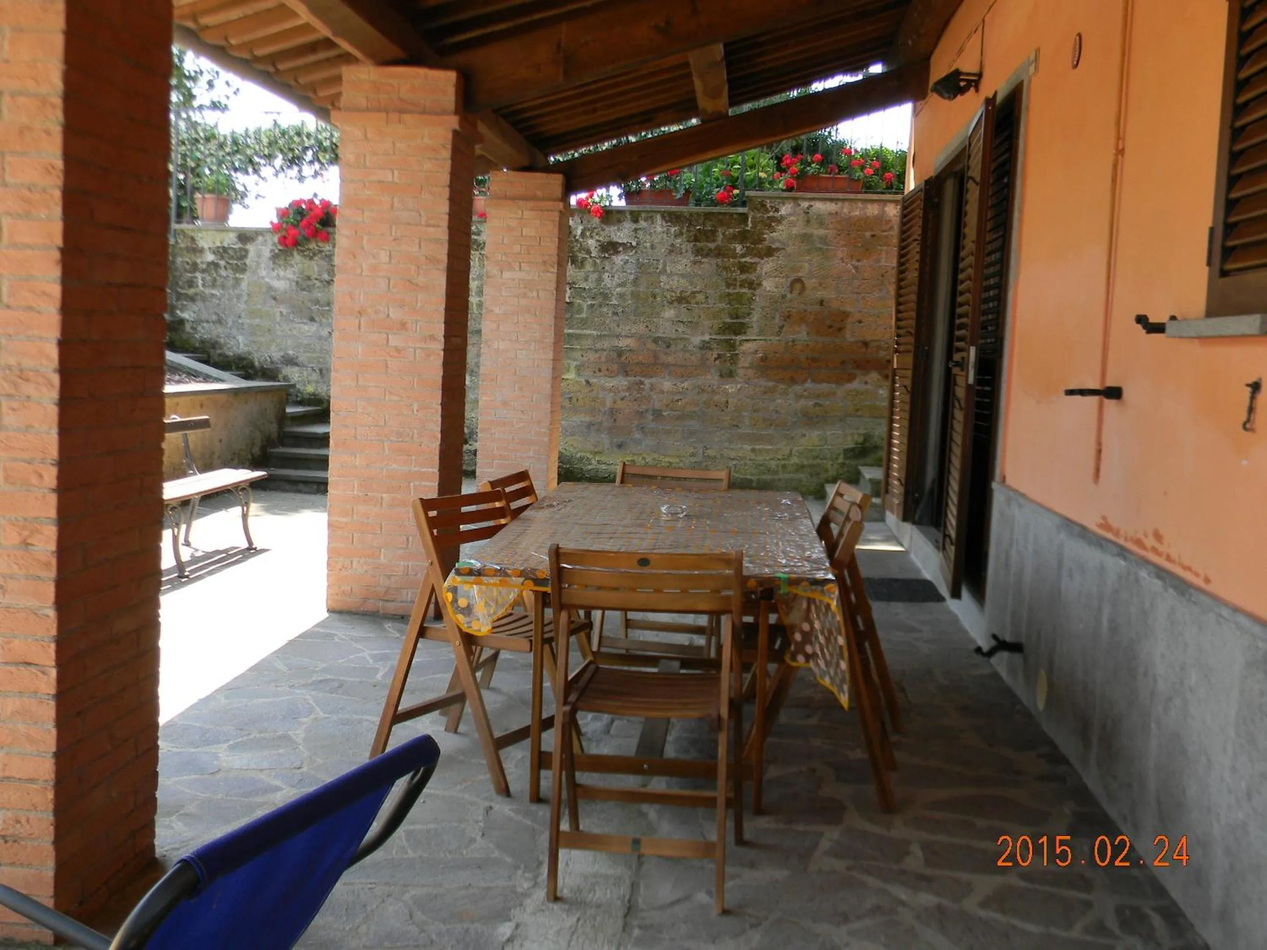 Patio in Casa Vacanza Malescale