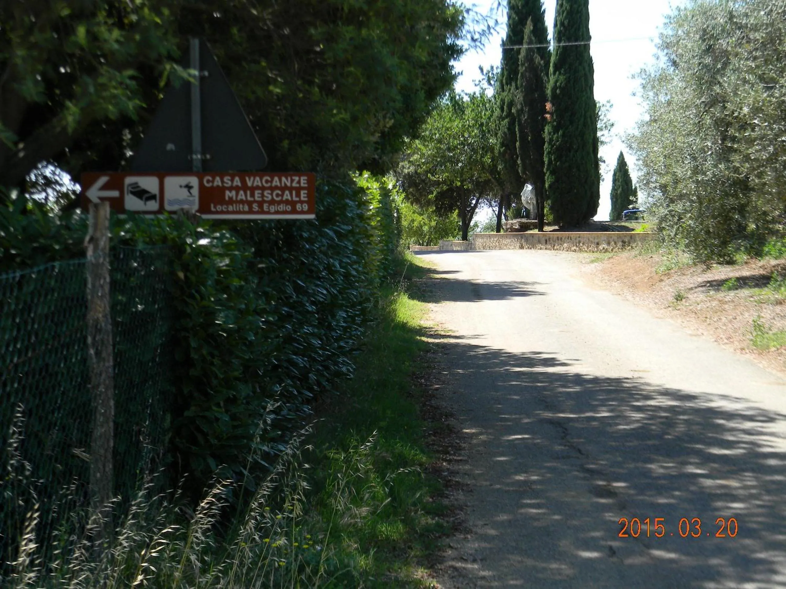 Street view in Casa Vacanza Malescale