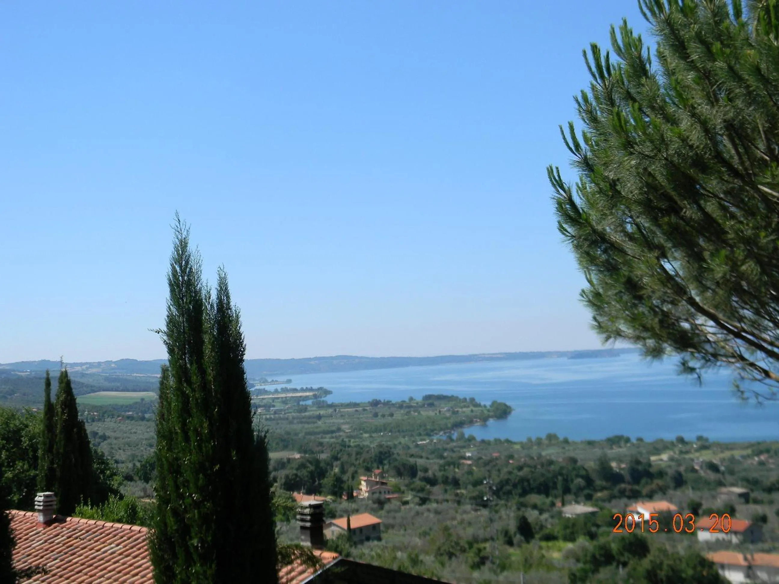 Lake view in Casa Vacanza Malescale
