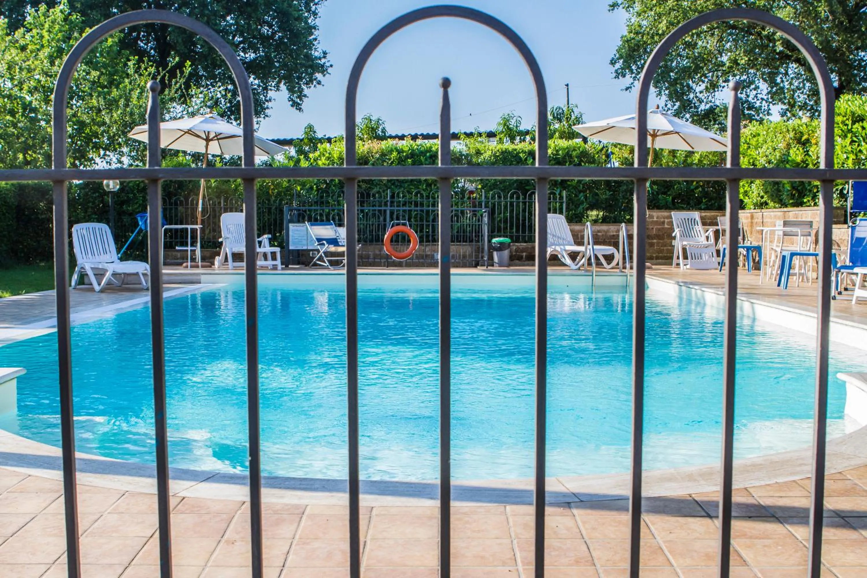 Swimming pool in Casa Vacanza Malescale