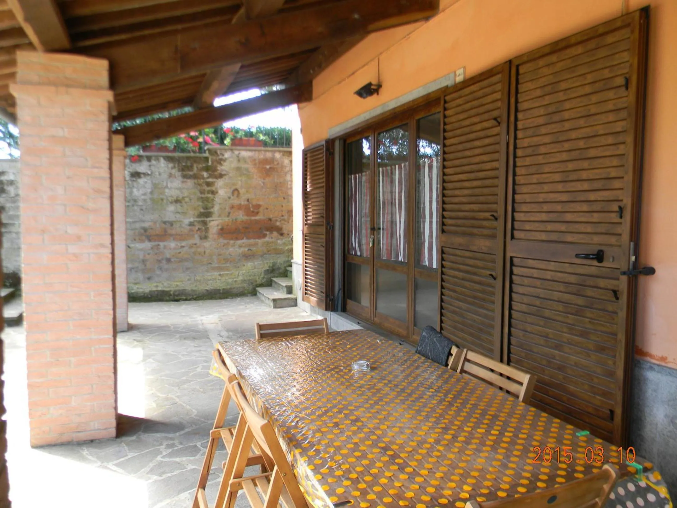Patio in Casa Vacanza Malescale