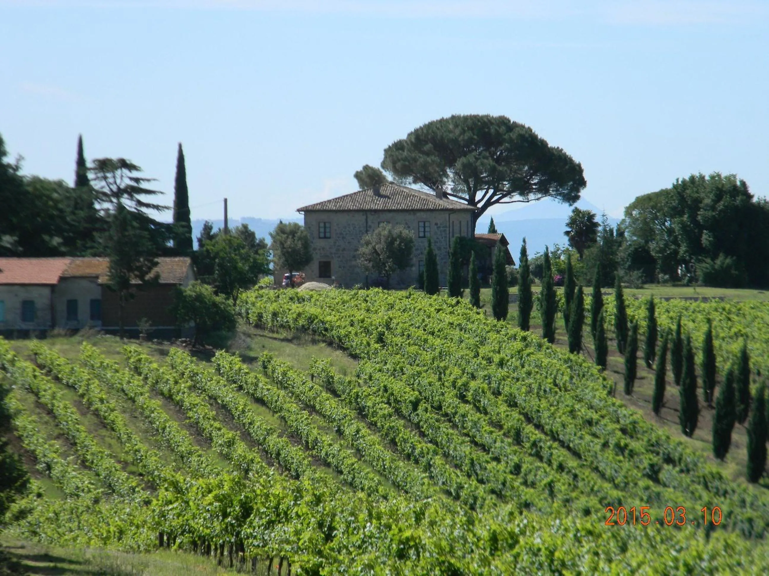Natural landscape in Casa Vacanza Malescale