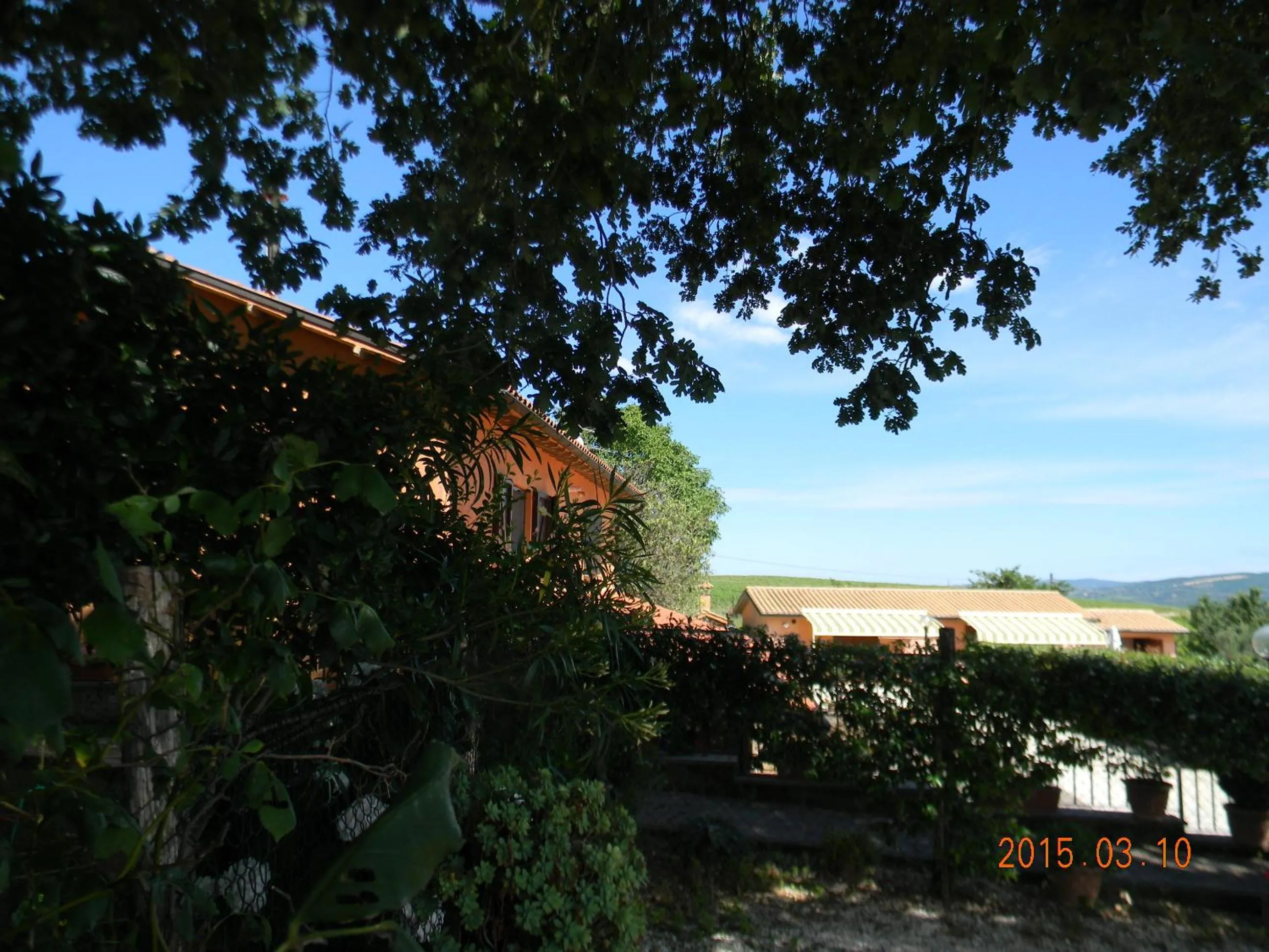 Garden view in Casa Vacanza Malescale