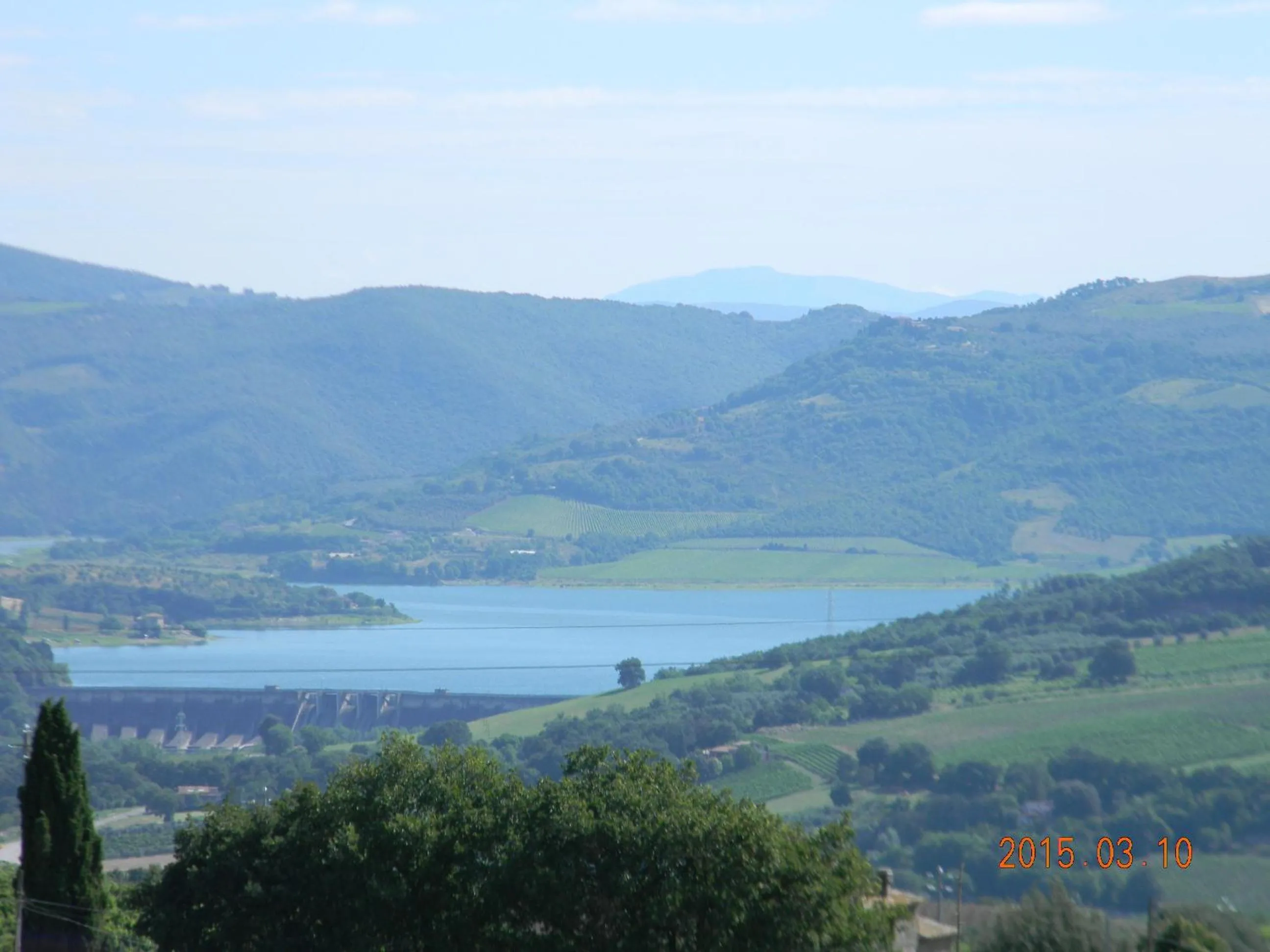 Lake view in Casa Vacanza Malescale