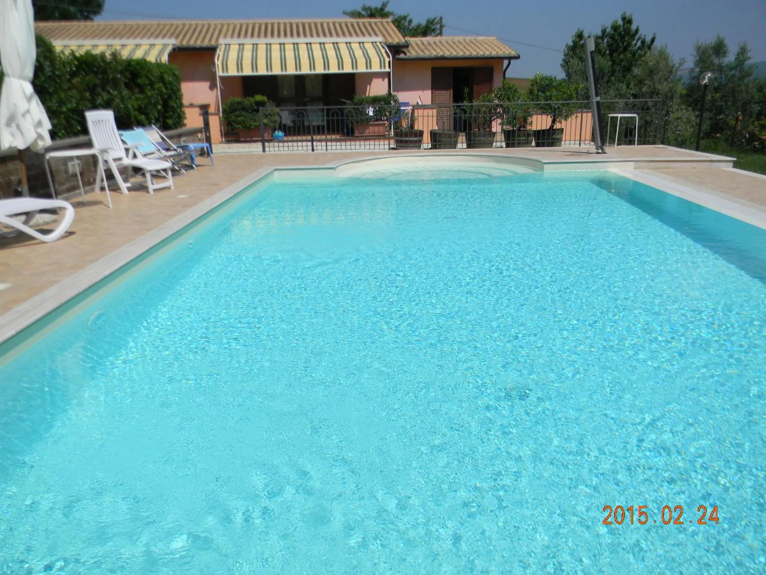 Swimming pool in Casa Vacanza Malescale