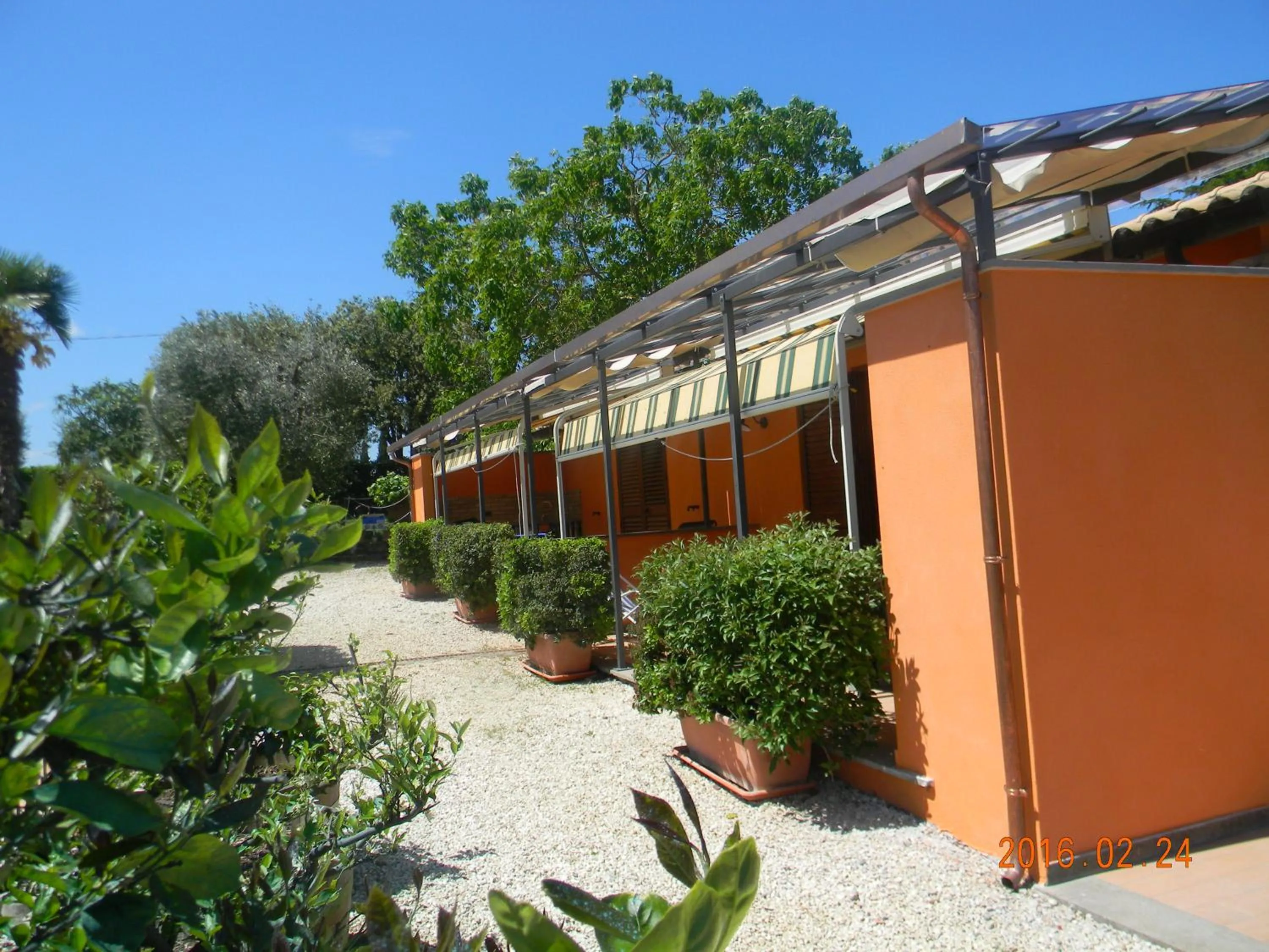 Text overlay in Casa Vacanza Malescale