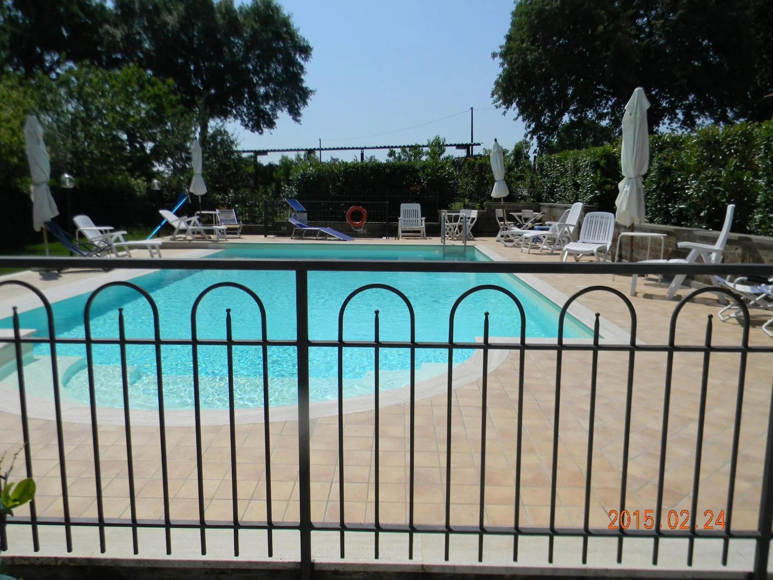 Swimming pool in Casa Vacanza Malescale