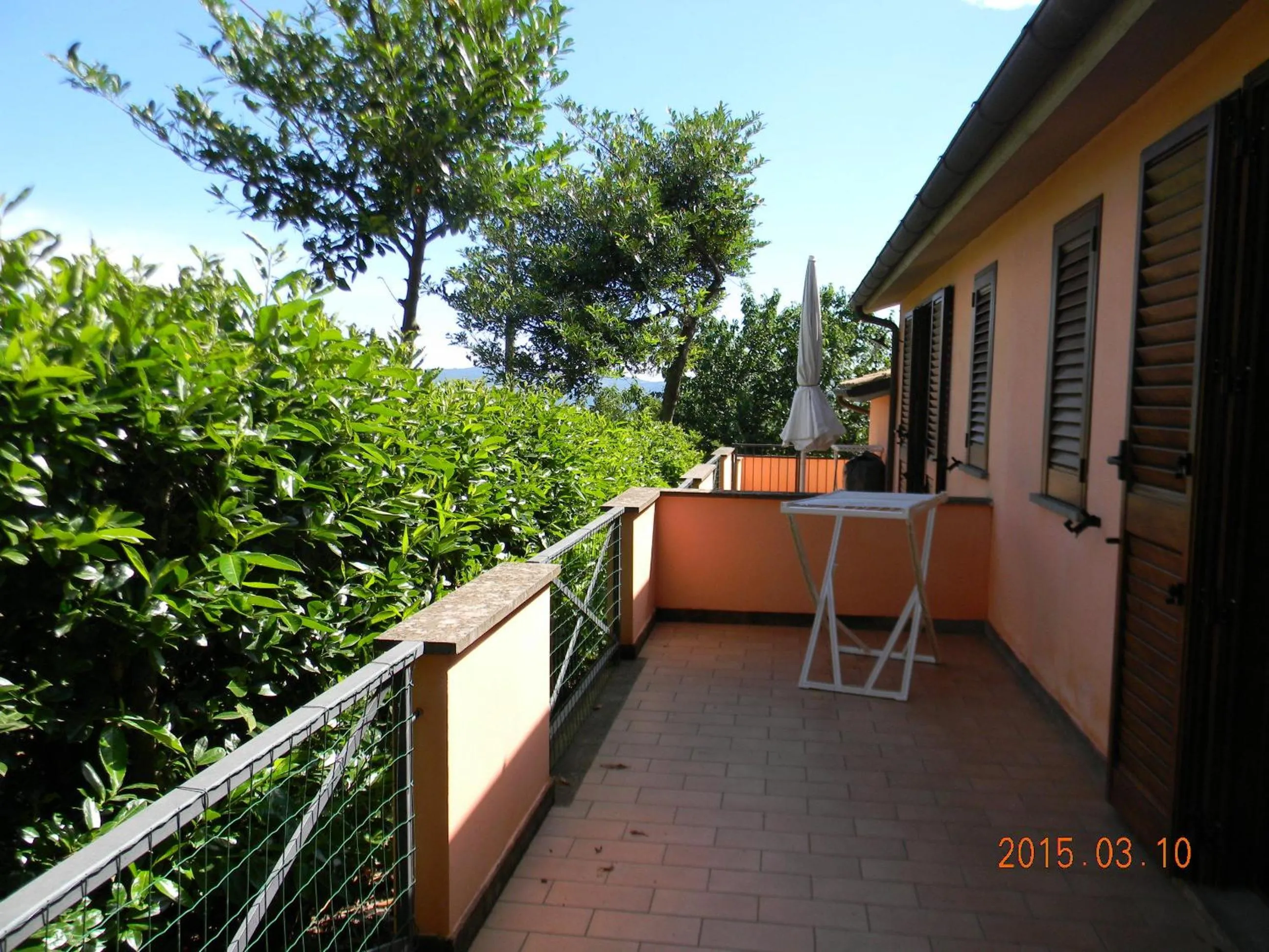 Balcony/Terrace in Casa Vacanza Malescale