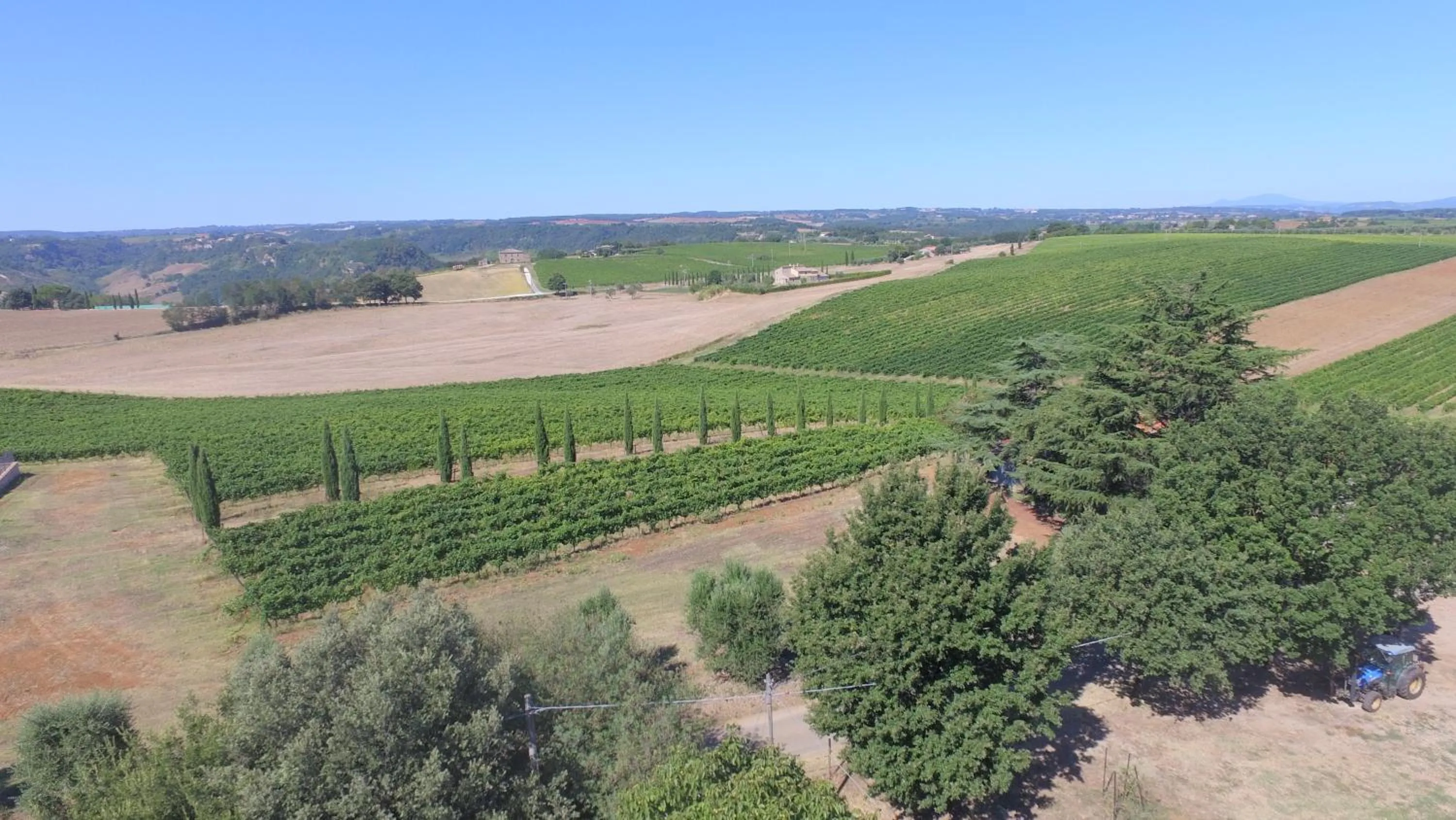 Bird's eye view in Casa Vacanza Malescale