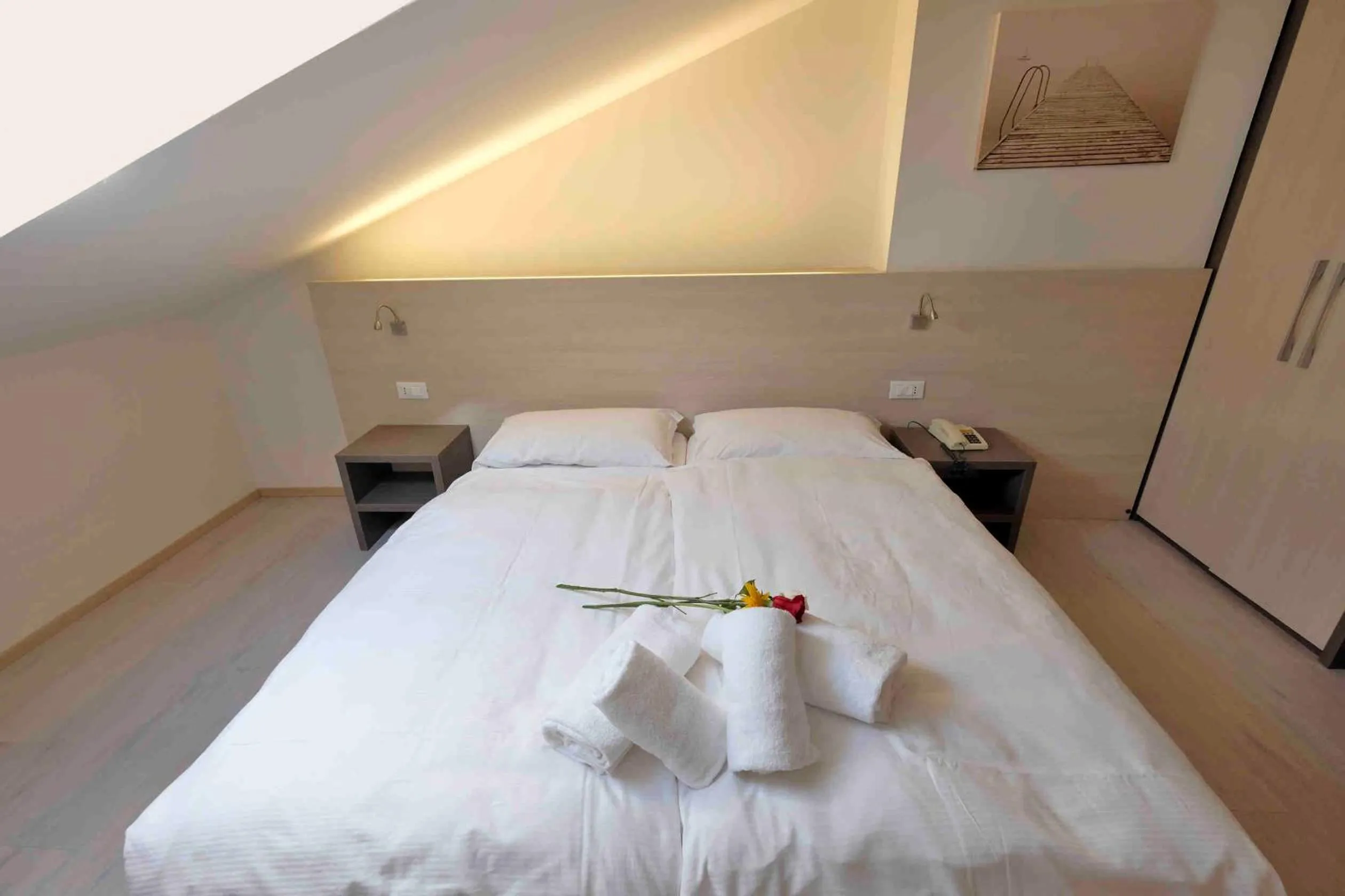 Photo of the whole room, Bed in Hotel Gelmini