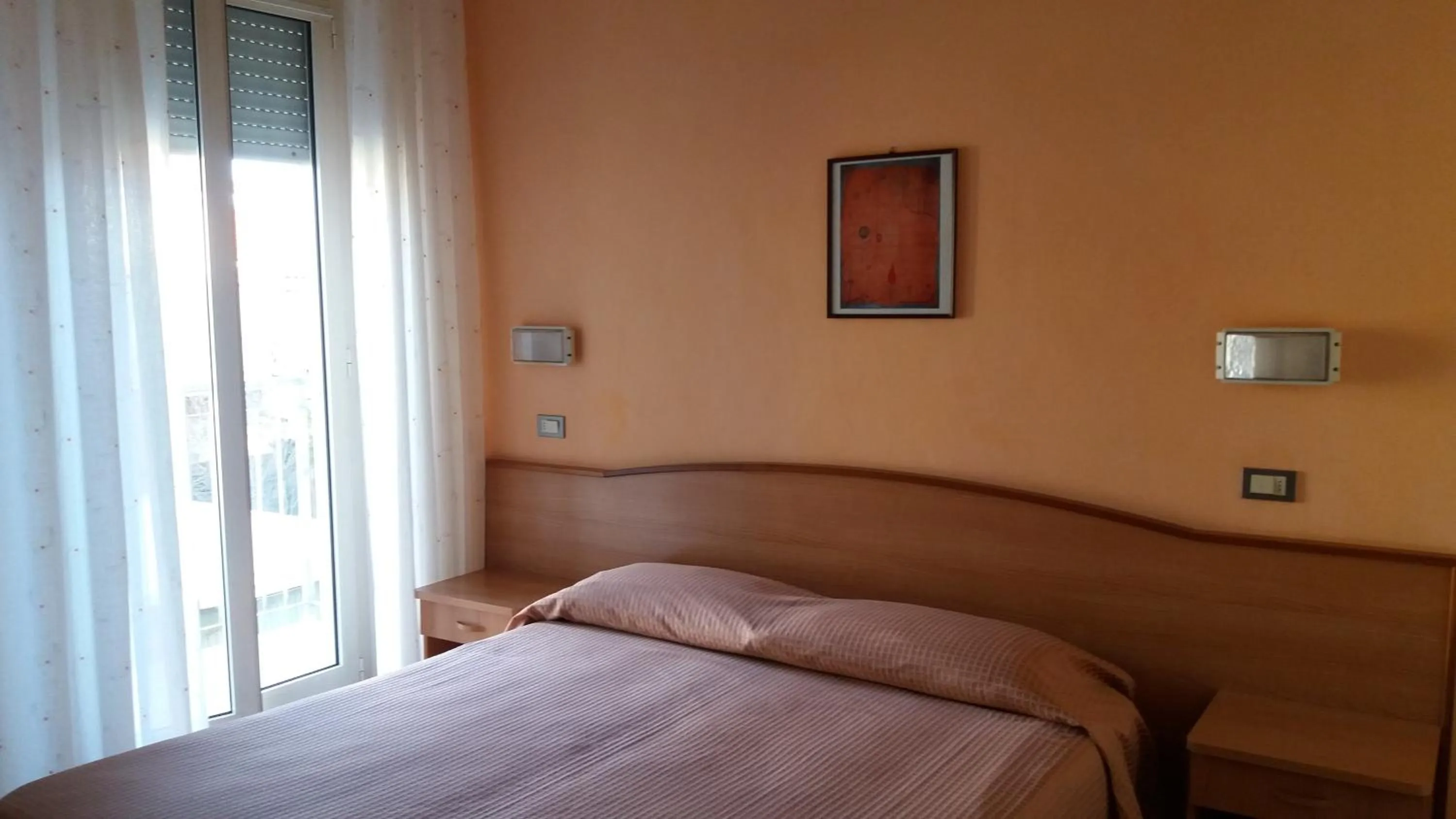 Bedroom, Bed in Albergo Moretti