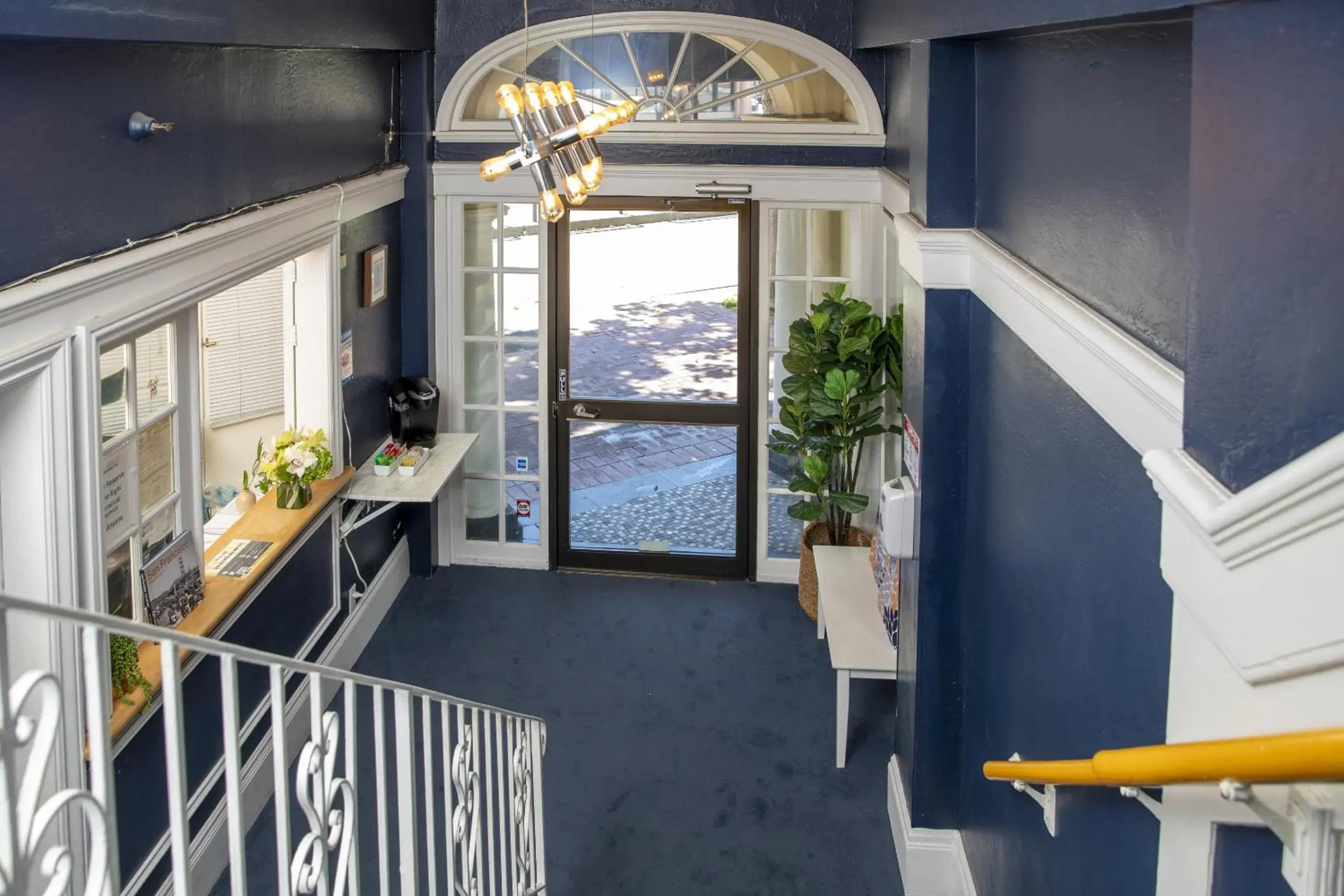 Lobby or reception in Edwardian Hotel Lobby or reception in Edwardian Hotel