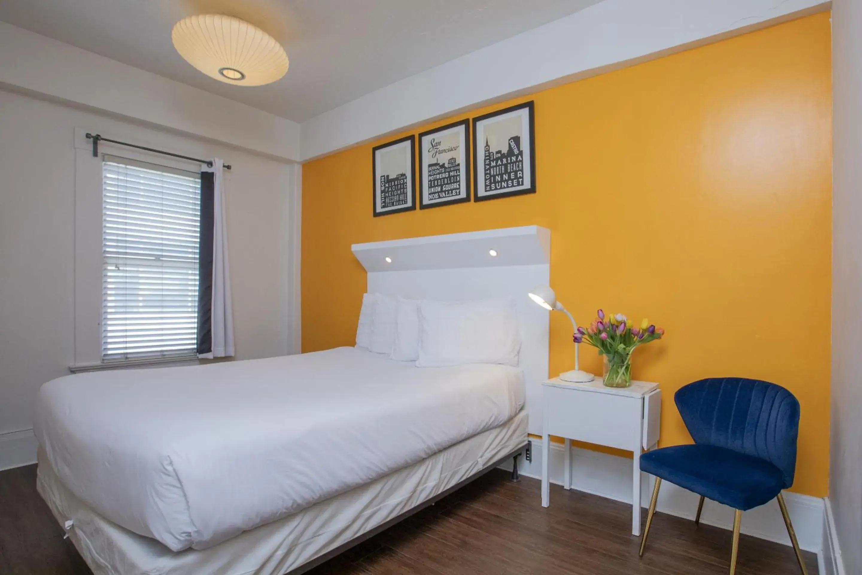 Bedroom, Bed in Edwardian Hotel Bedroom, Bed in Edwardian Hotel