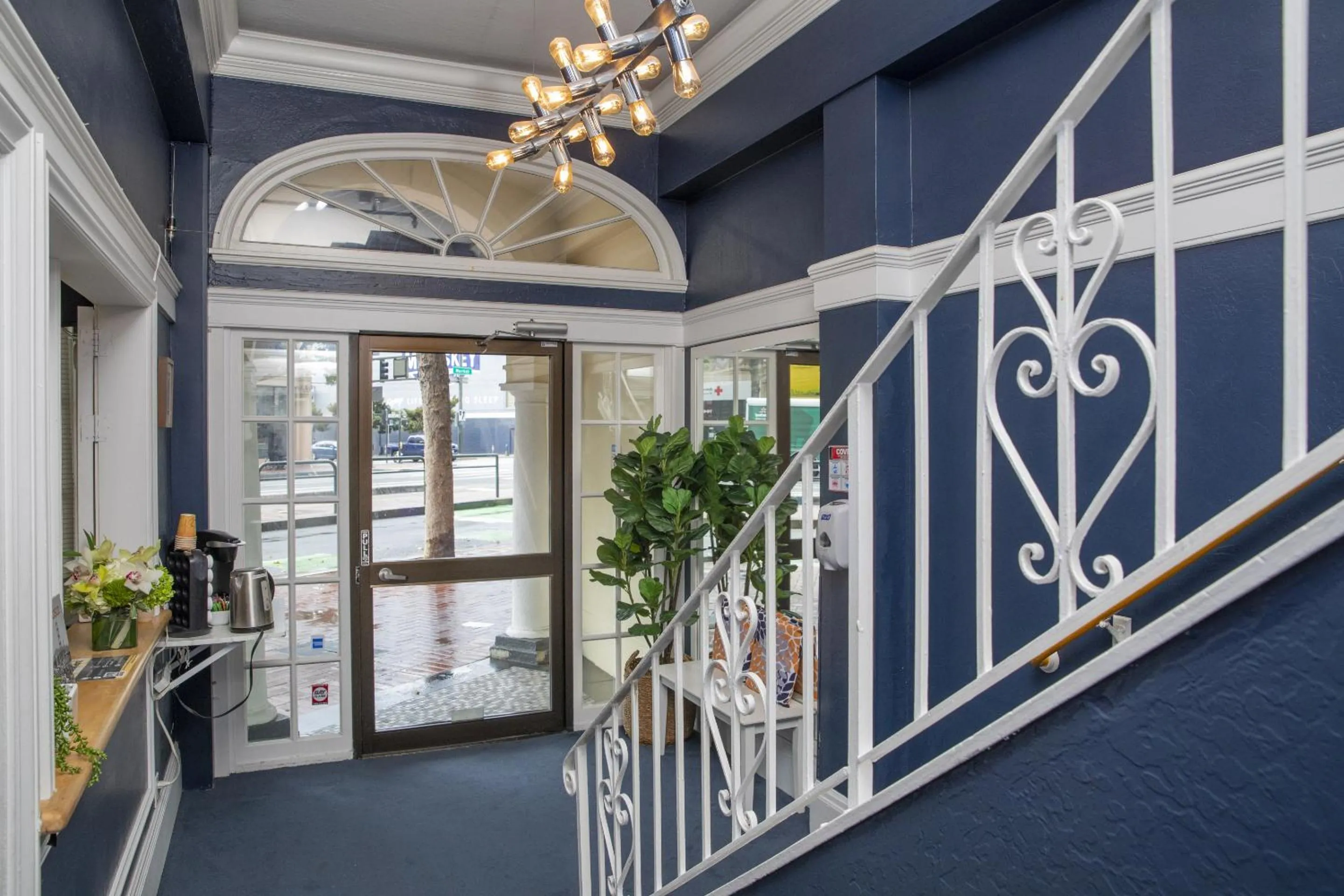 Lobby or reception in Edwardian Hotel