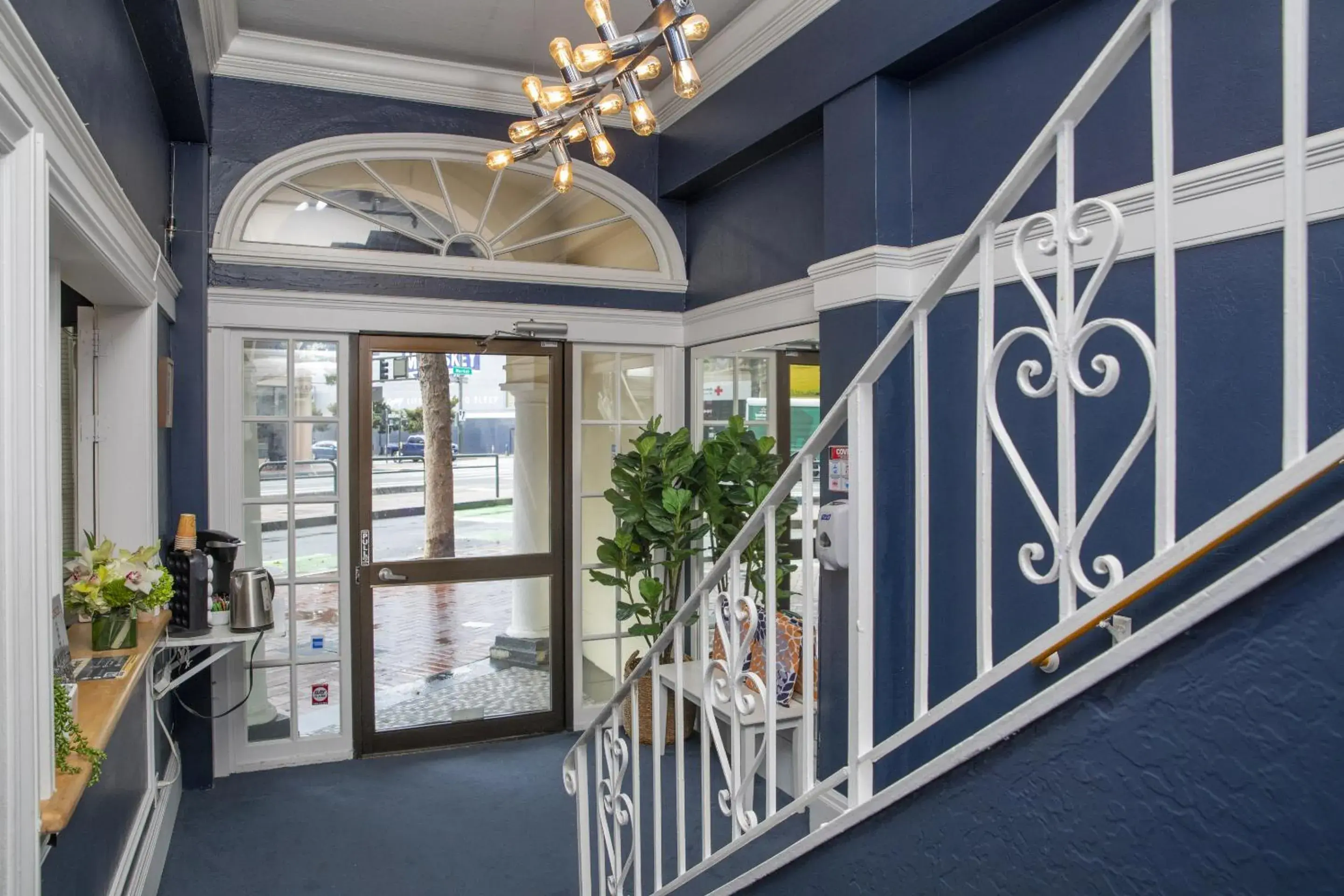 Lobby or reception in Edwardian Hotel Lobby or reception in Edwardian Hotel