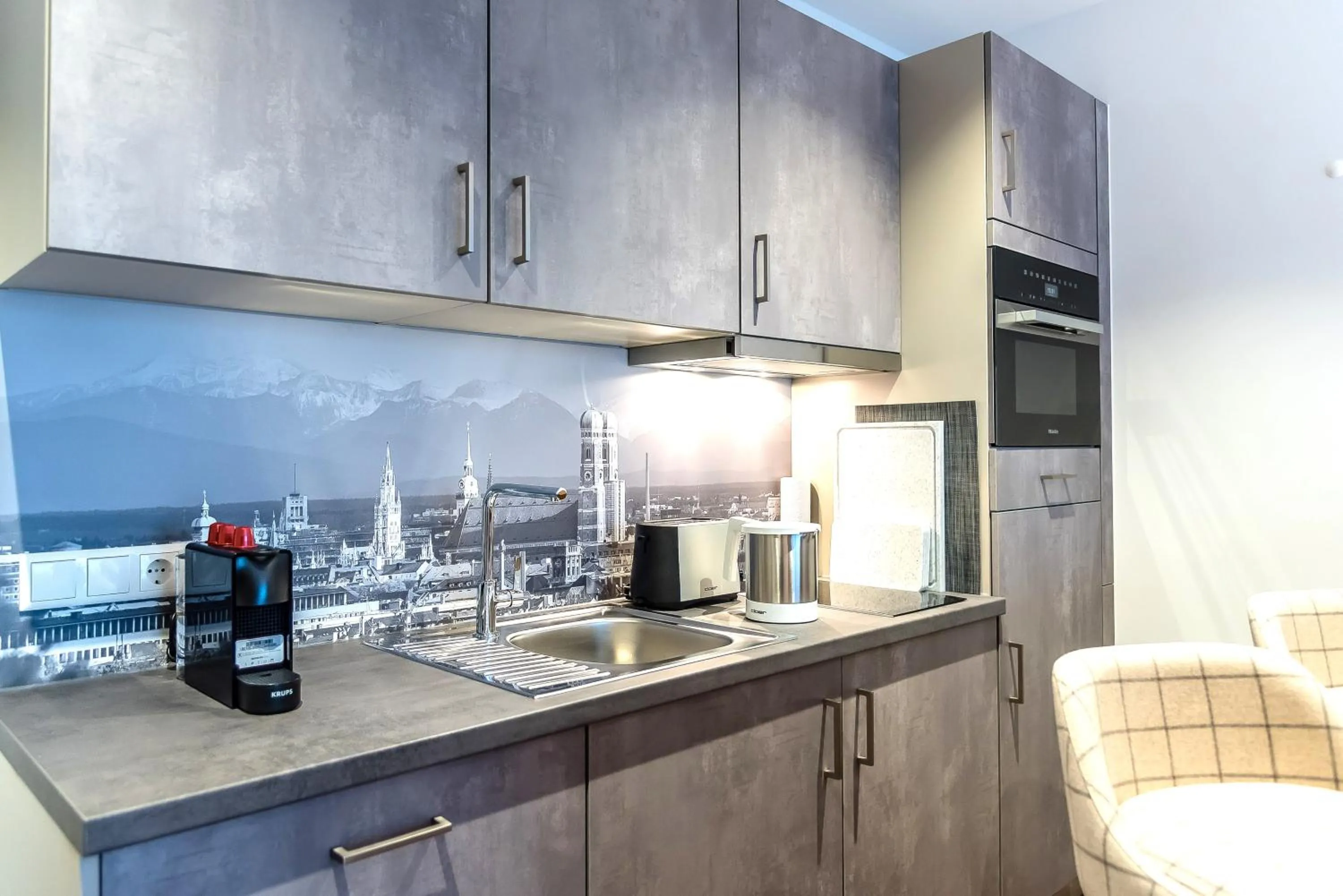 Kitchen or kitchenette in REINERS Quartier - relaxed living