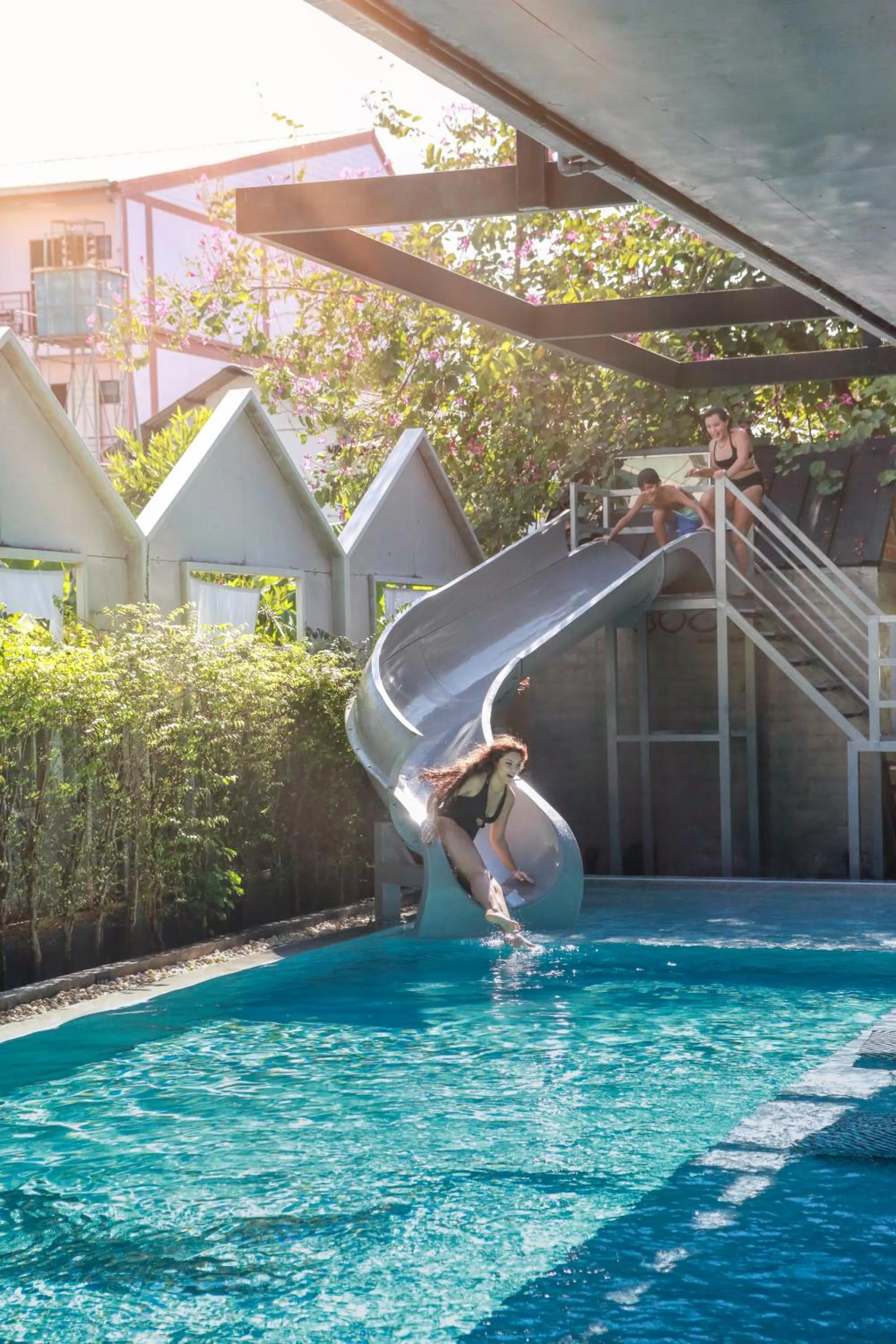 Swimming pool in BOOK Design Hotel