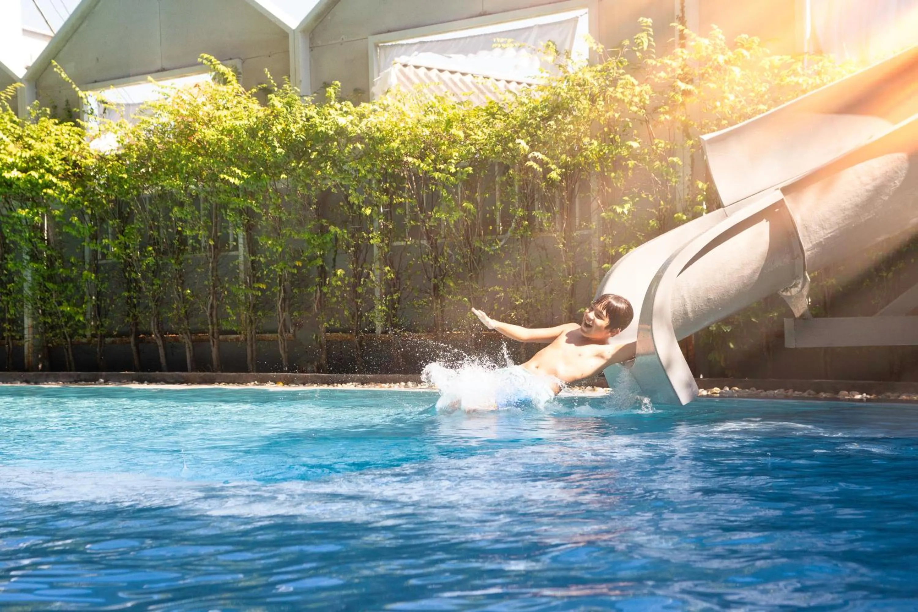Swimming pool in BOOK Design Hotel