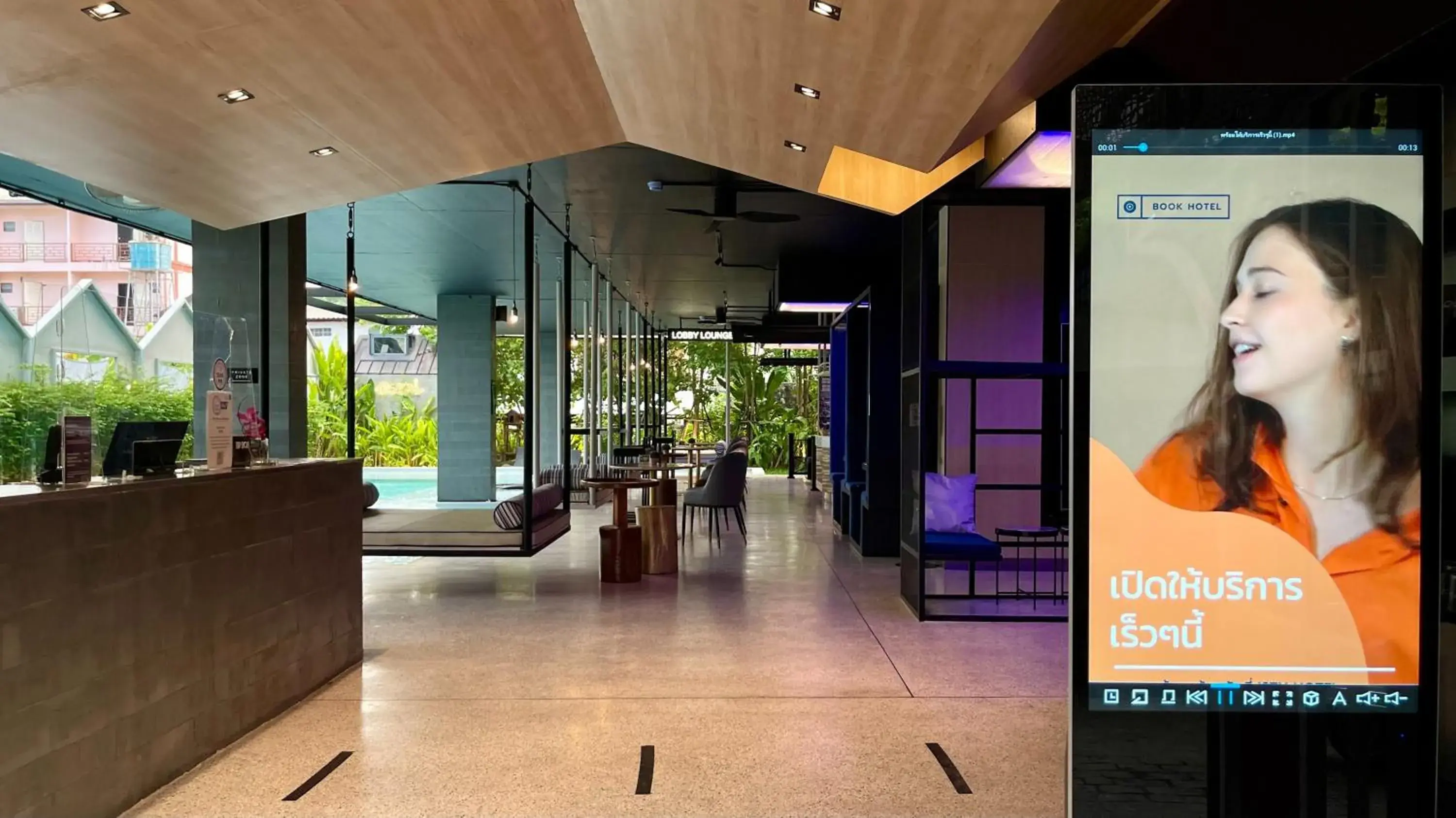 Lobby or reception in BOOK Design Hotel Lobby or reception in BOOK Design Hotel