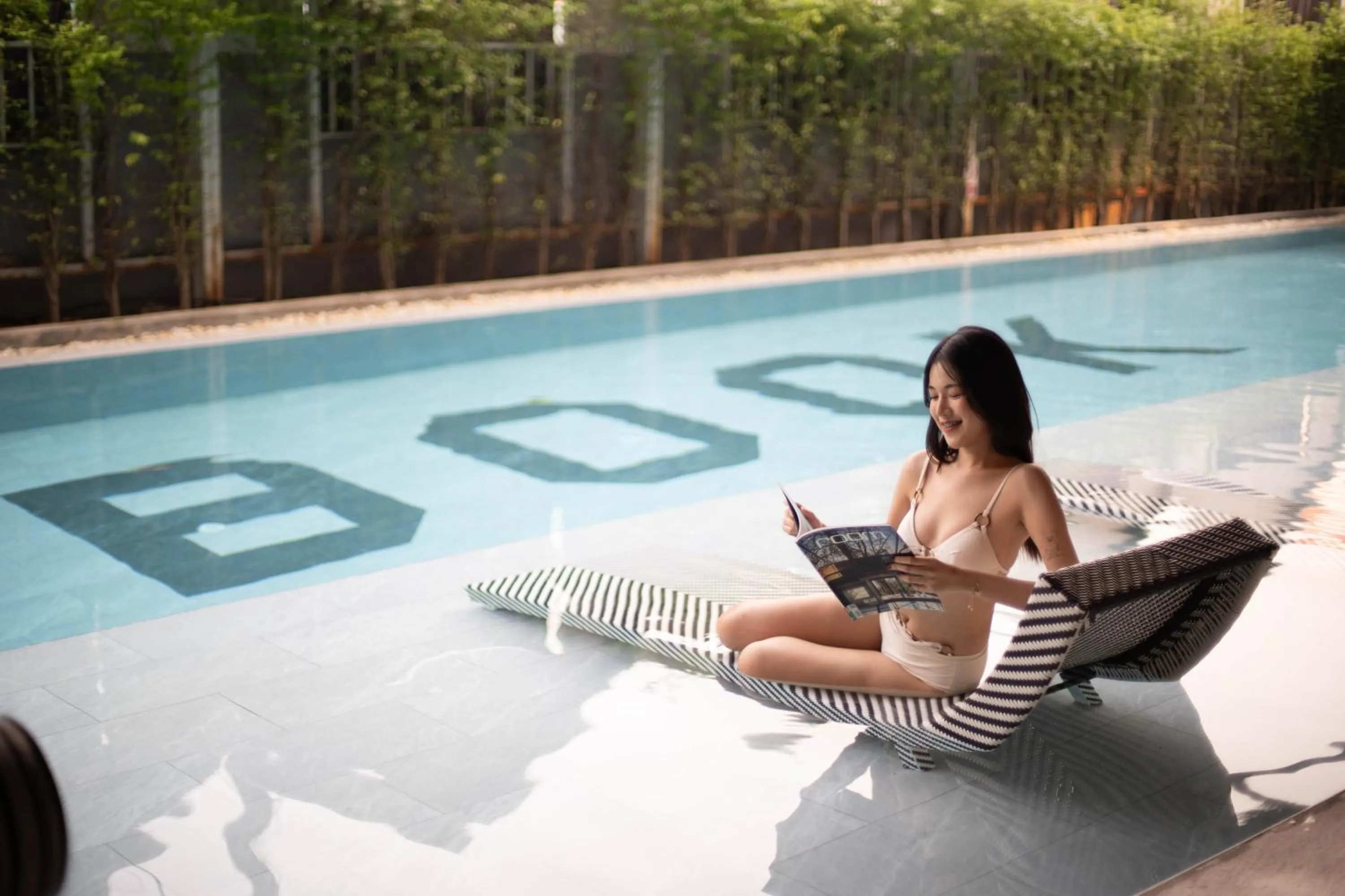 Swimming pool in BOOK Design Hotel