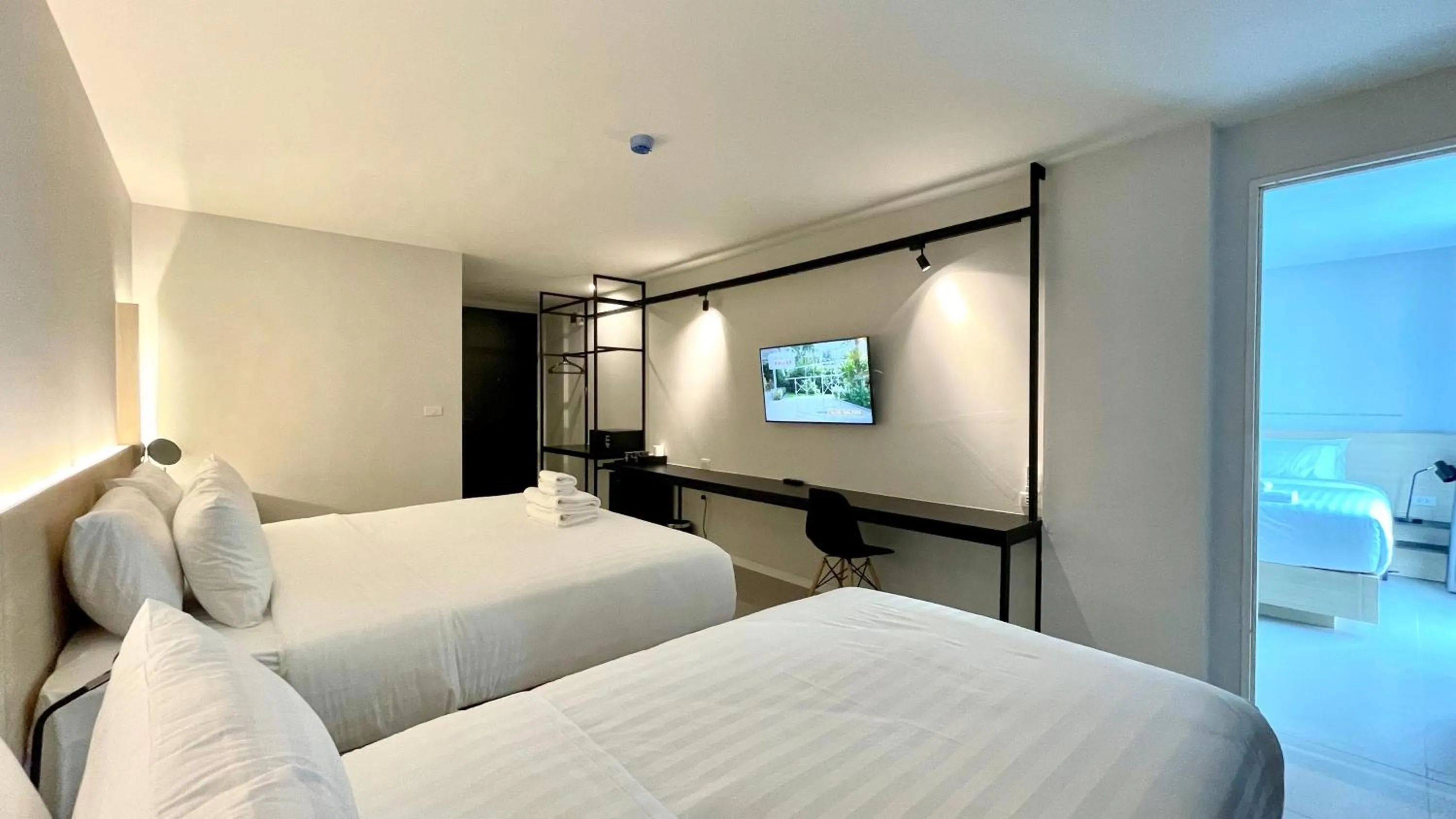 Bed in BOOK Design Hotel