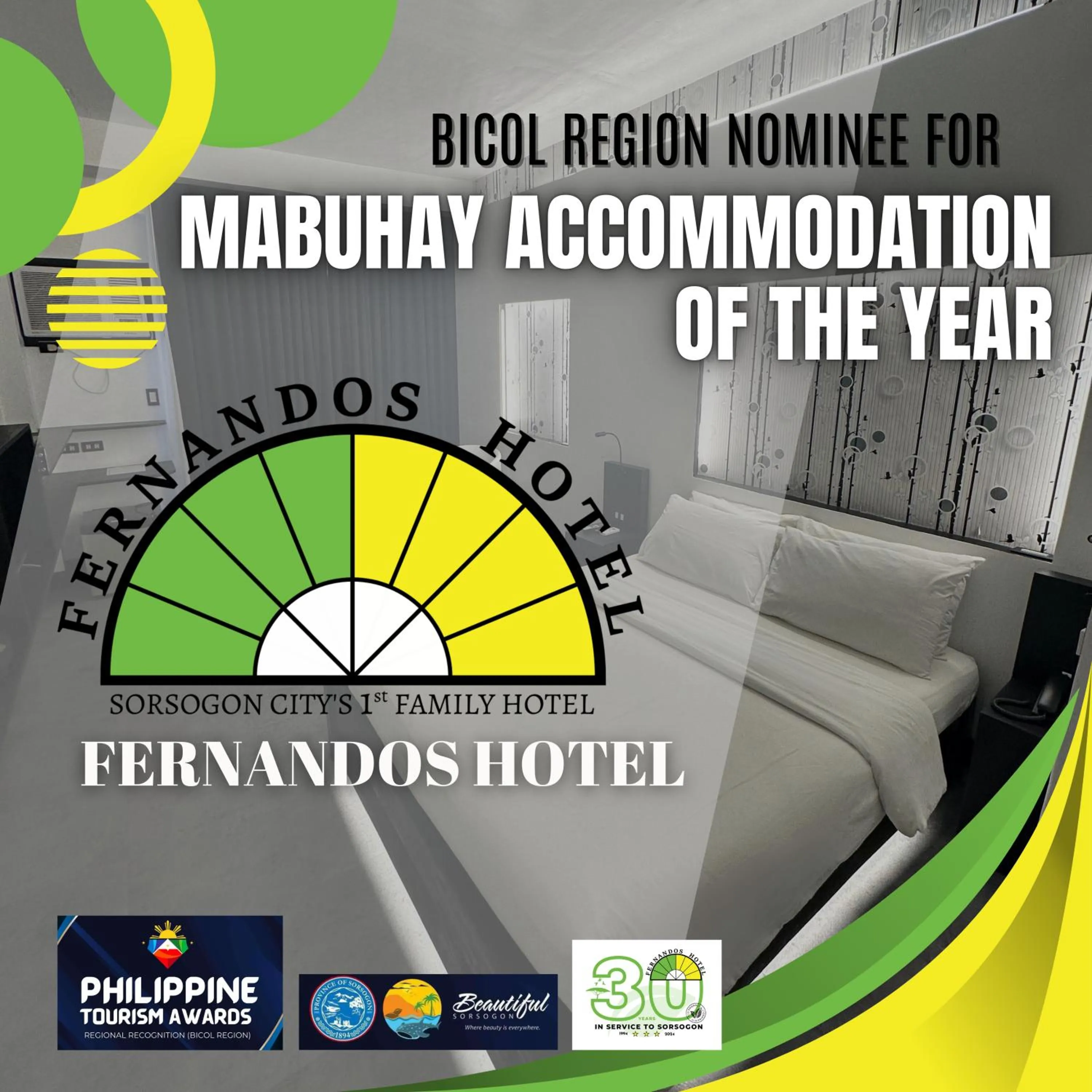 Logo/Certificate/Sign in Fernando's Hotel