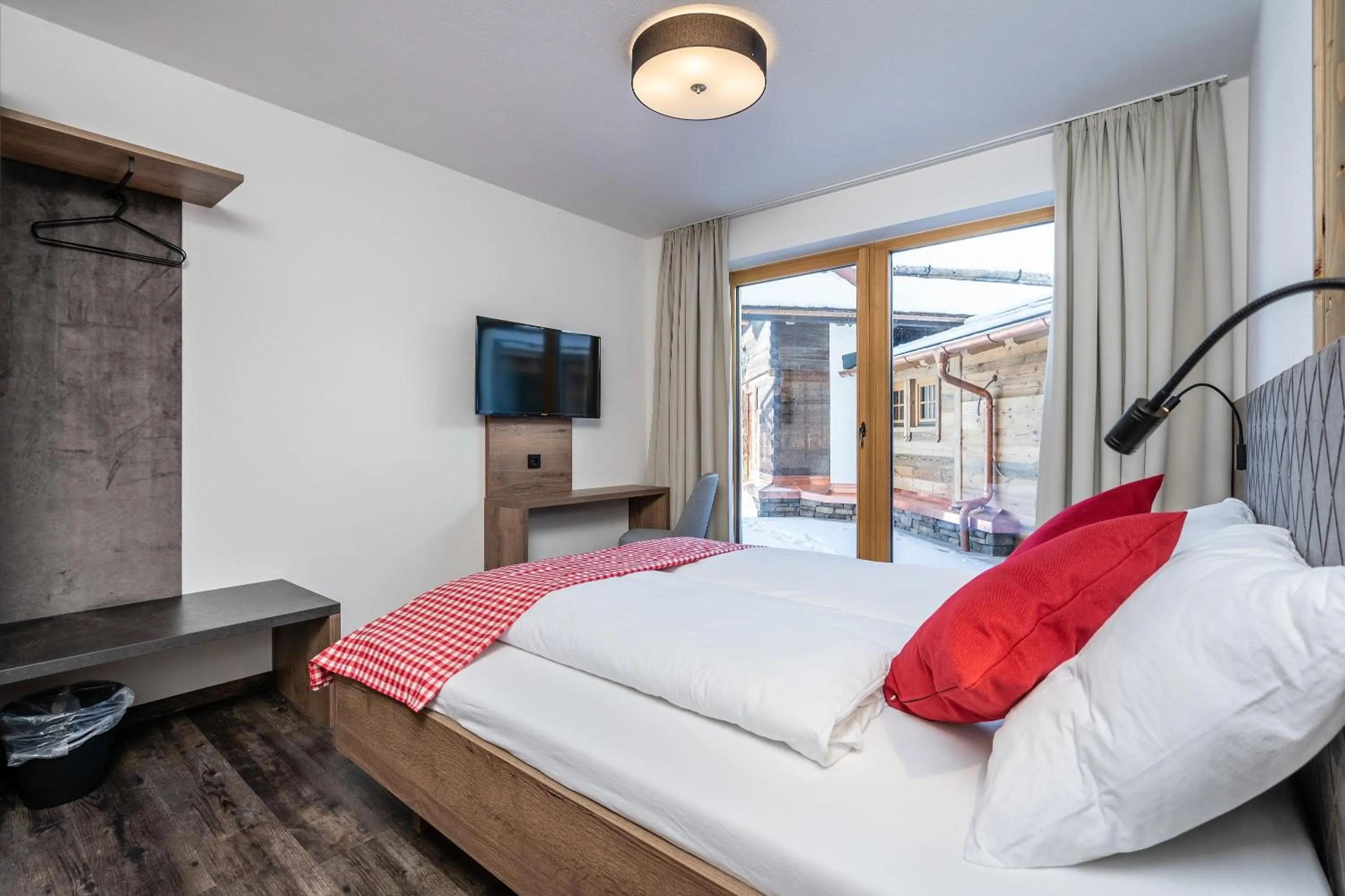 Bed in Bergappartements Pröll