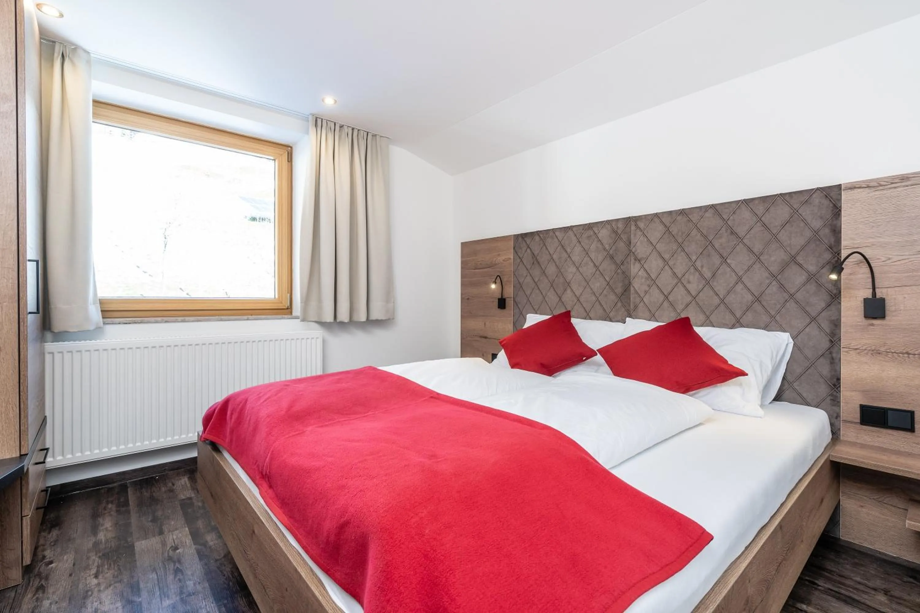 Bed in Bergappartements Pröll