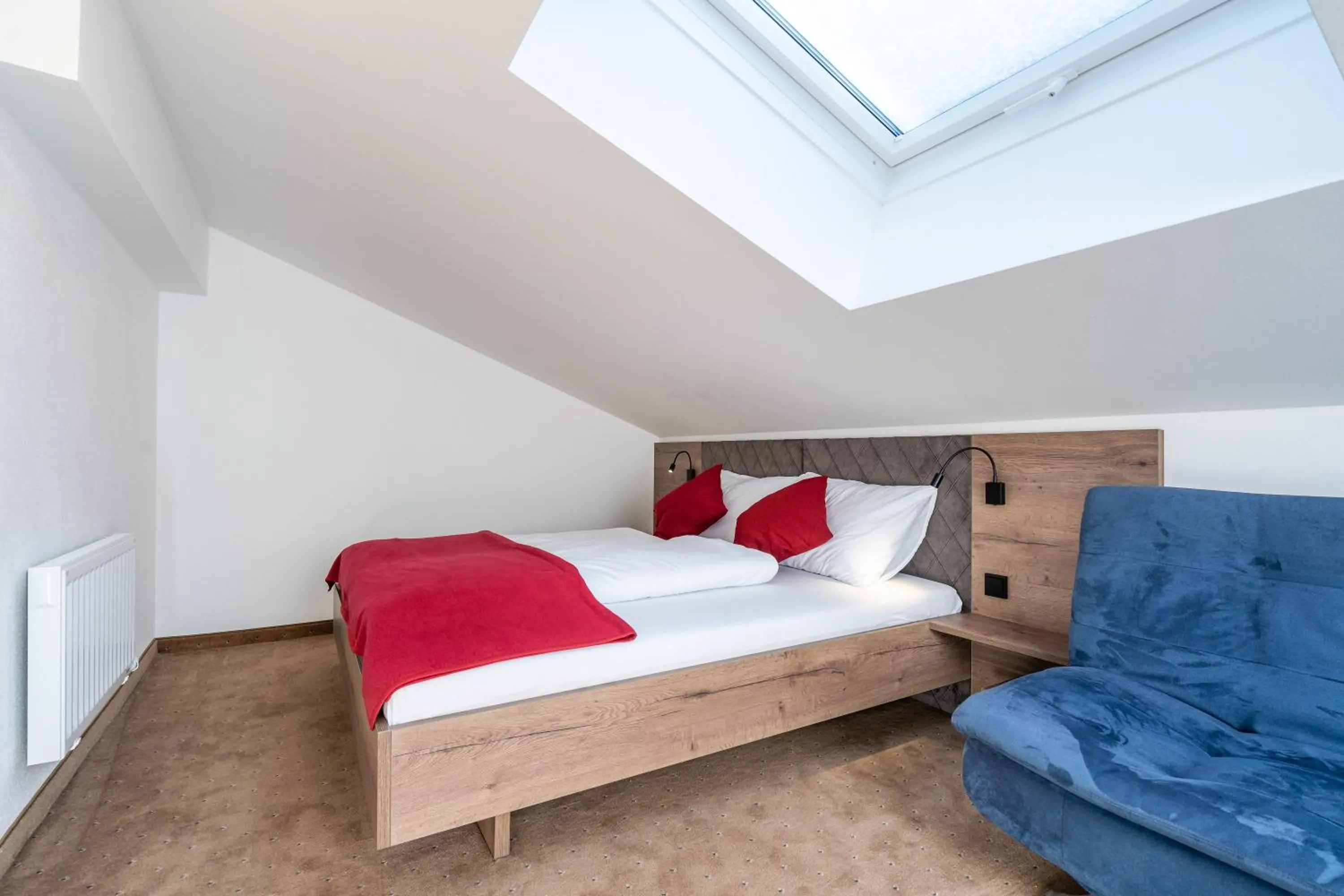 Bed in Bergappartements Pröll