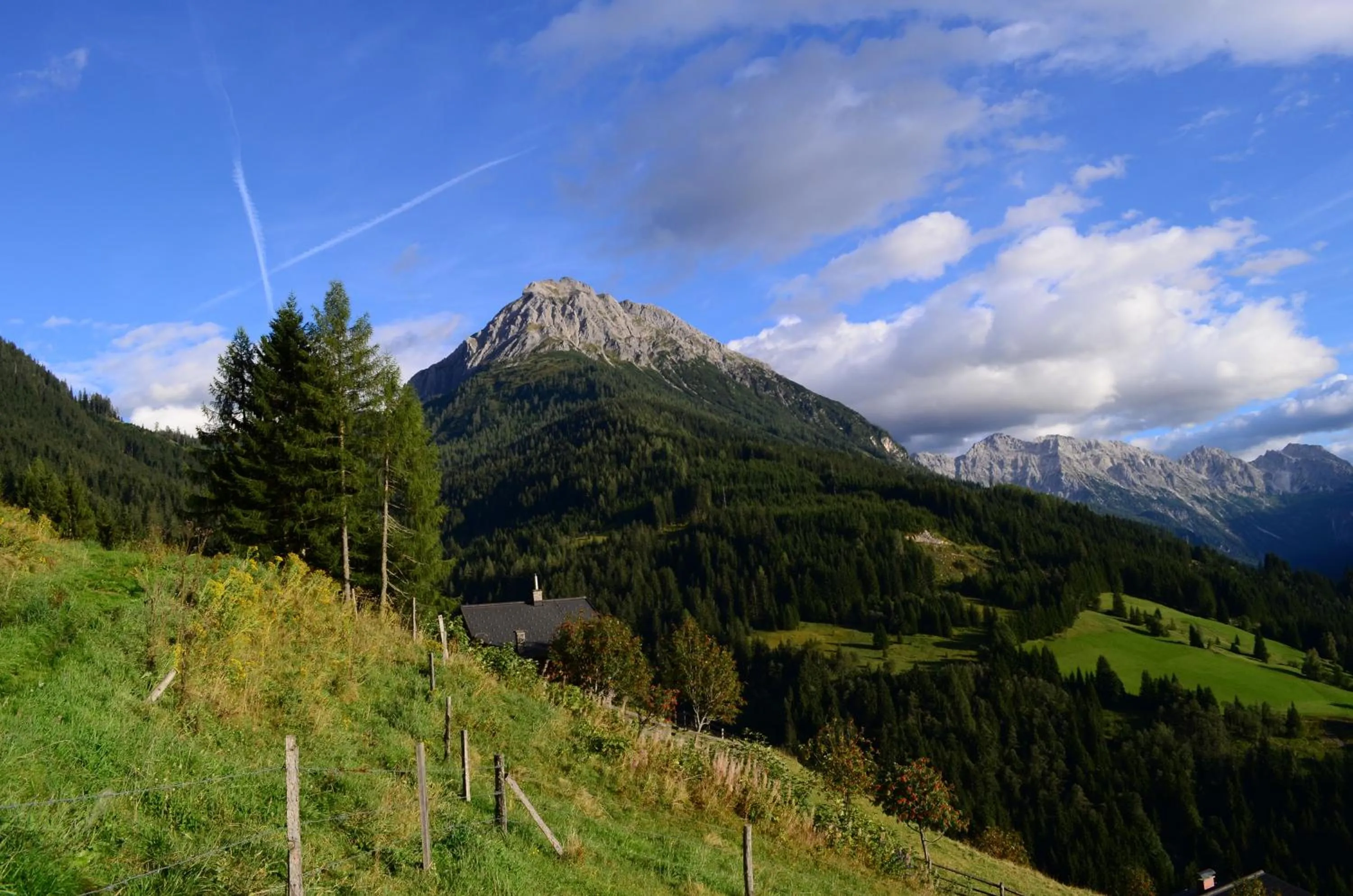 Natural landscape in Bergappartements Pröll