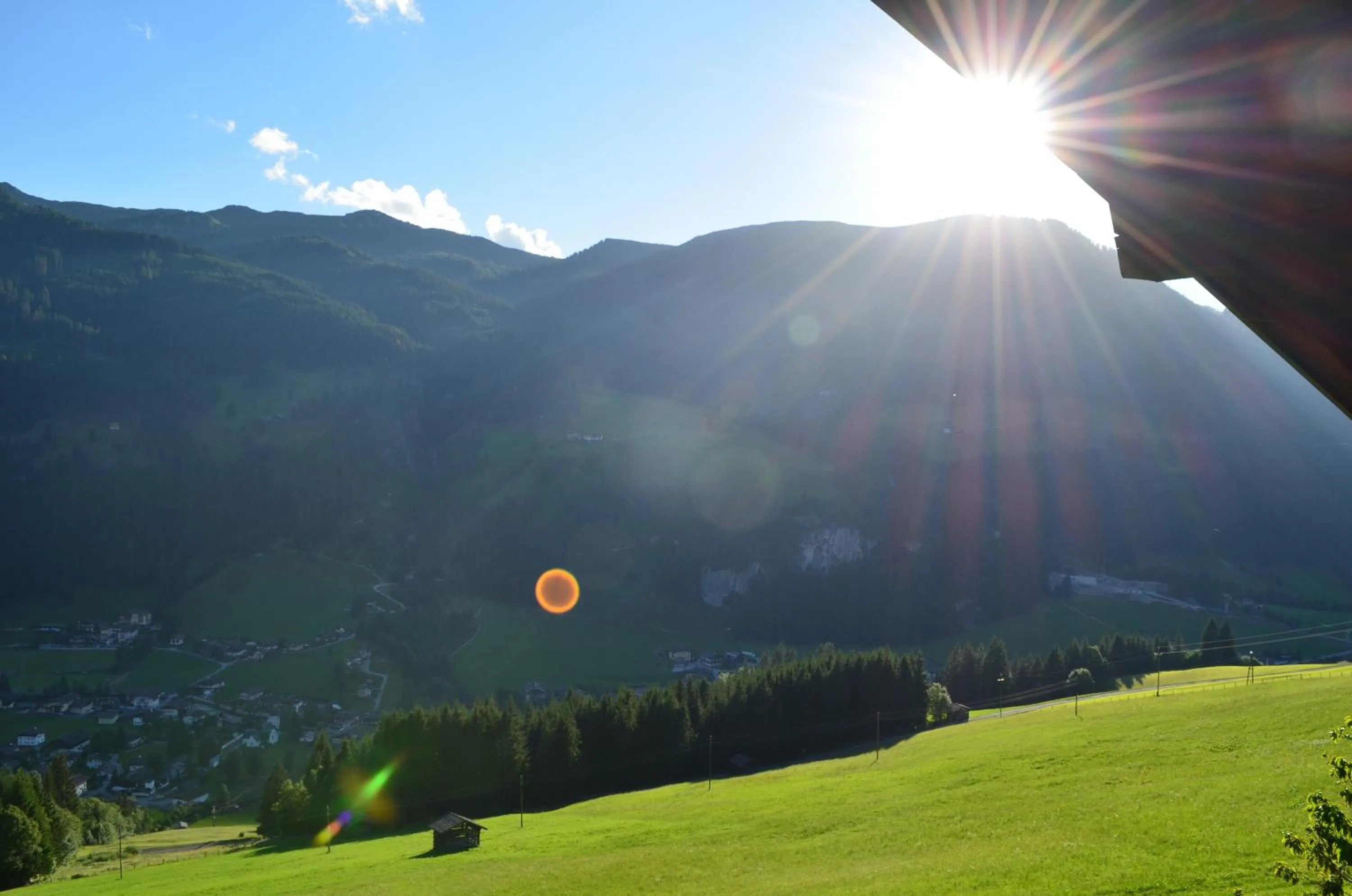 Natural landscape in Bergappartements Pröll
