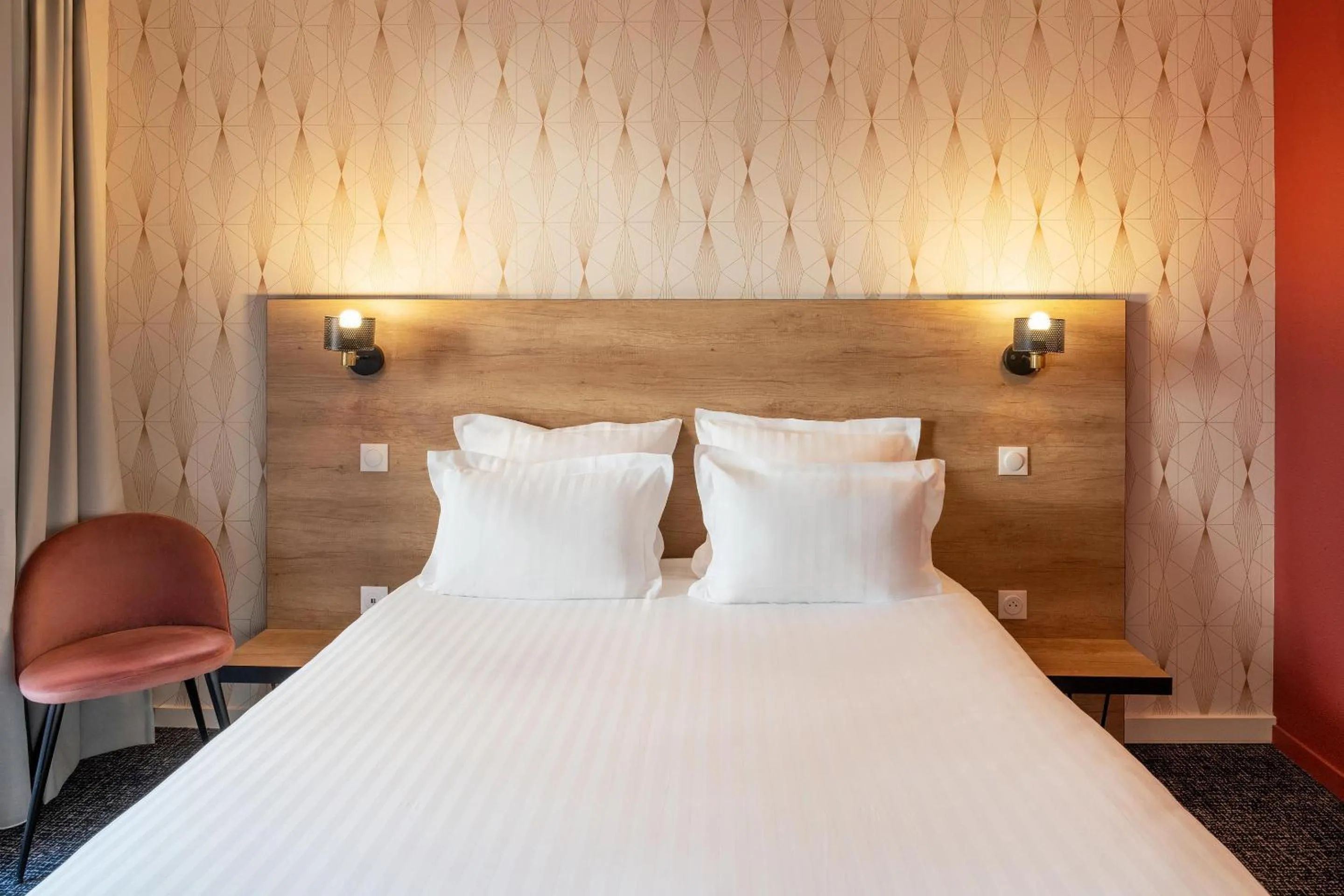 Bed in Best Western Hotel Fontaine Argent