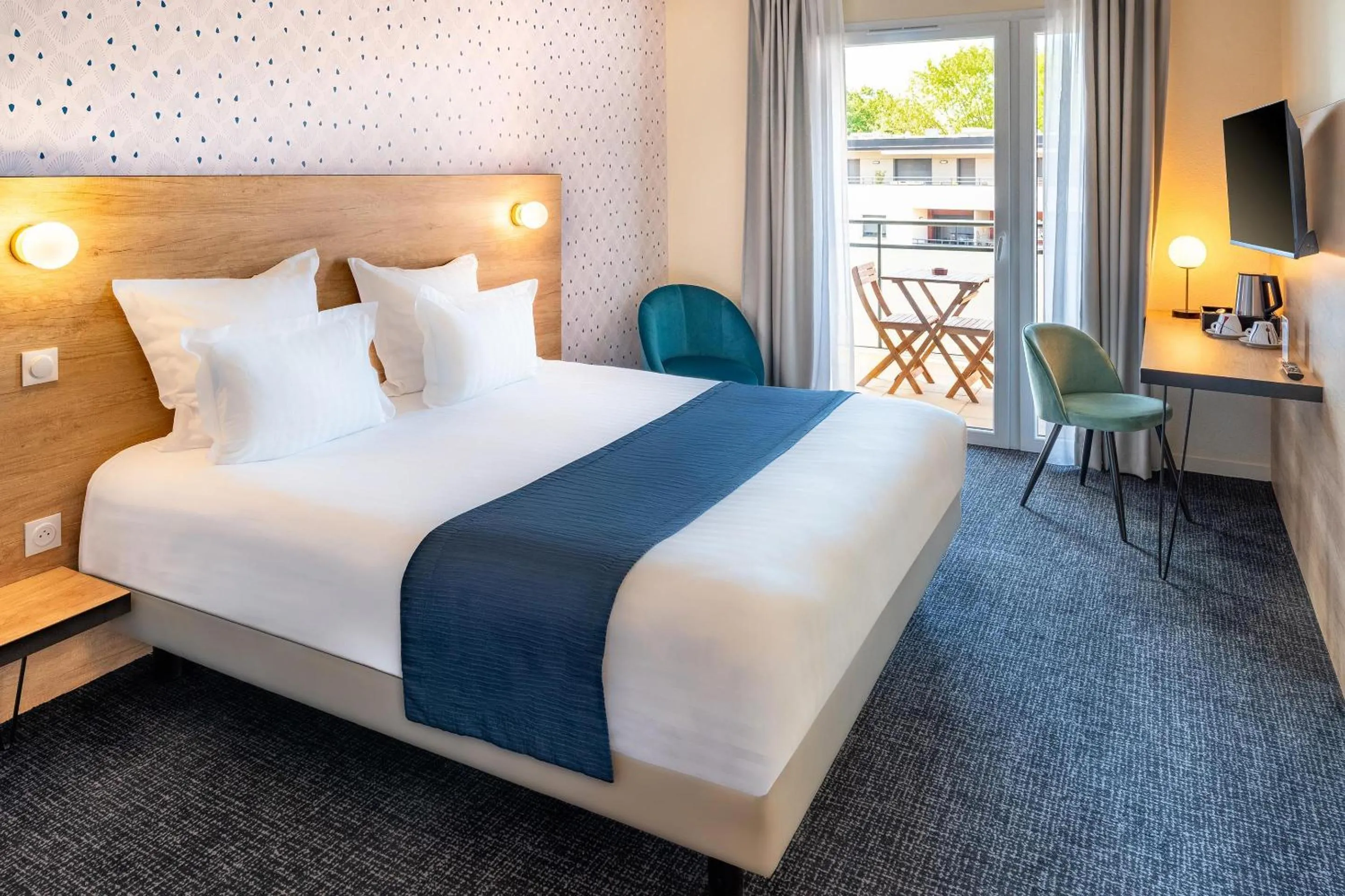 Bed in Best Western Hotel Fontaine Argent