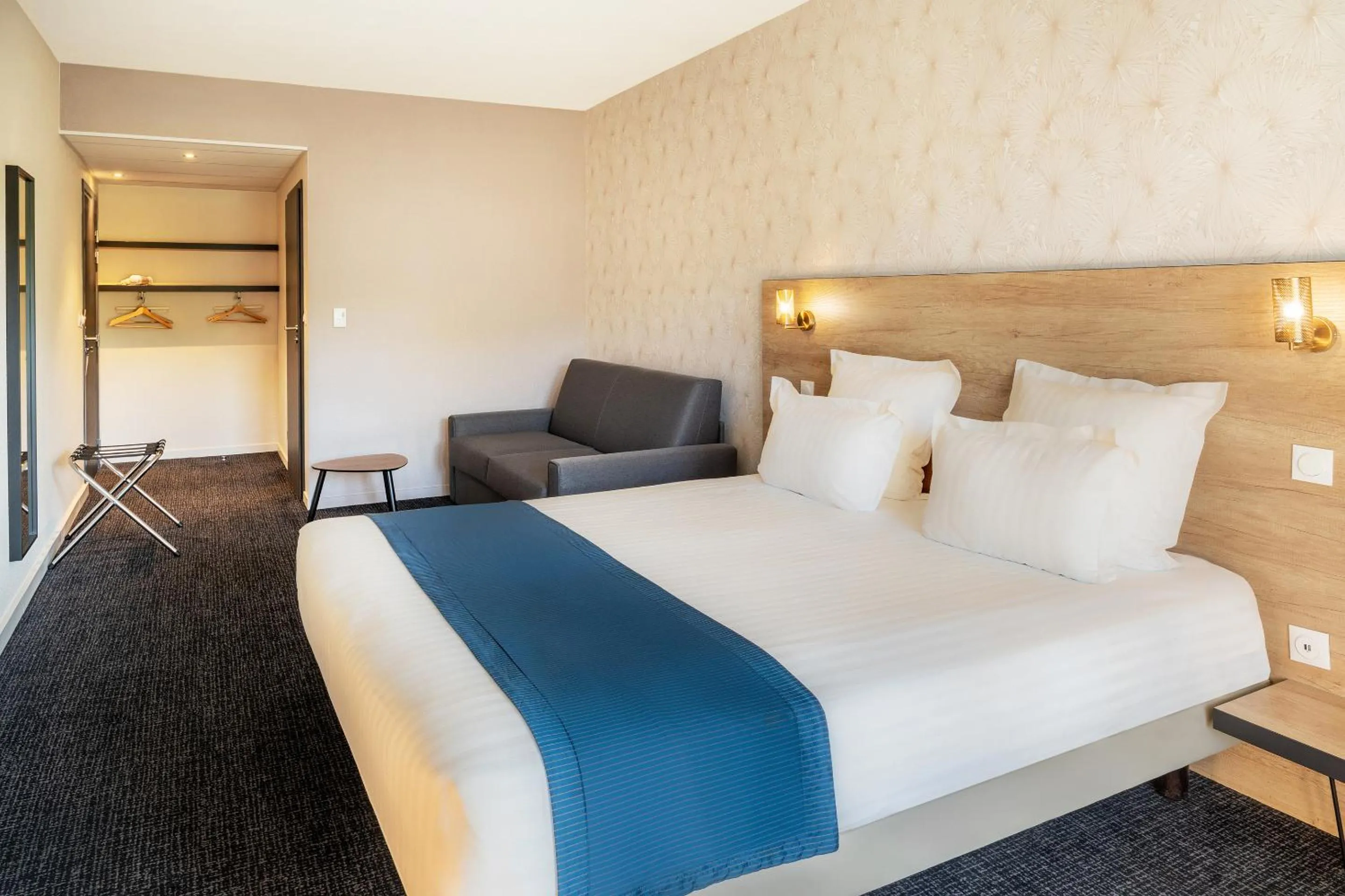 Bed in Best Western Hotel Fontaine Argent