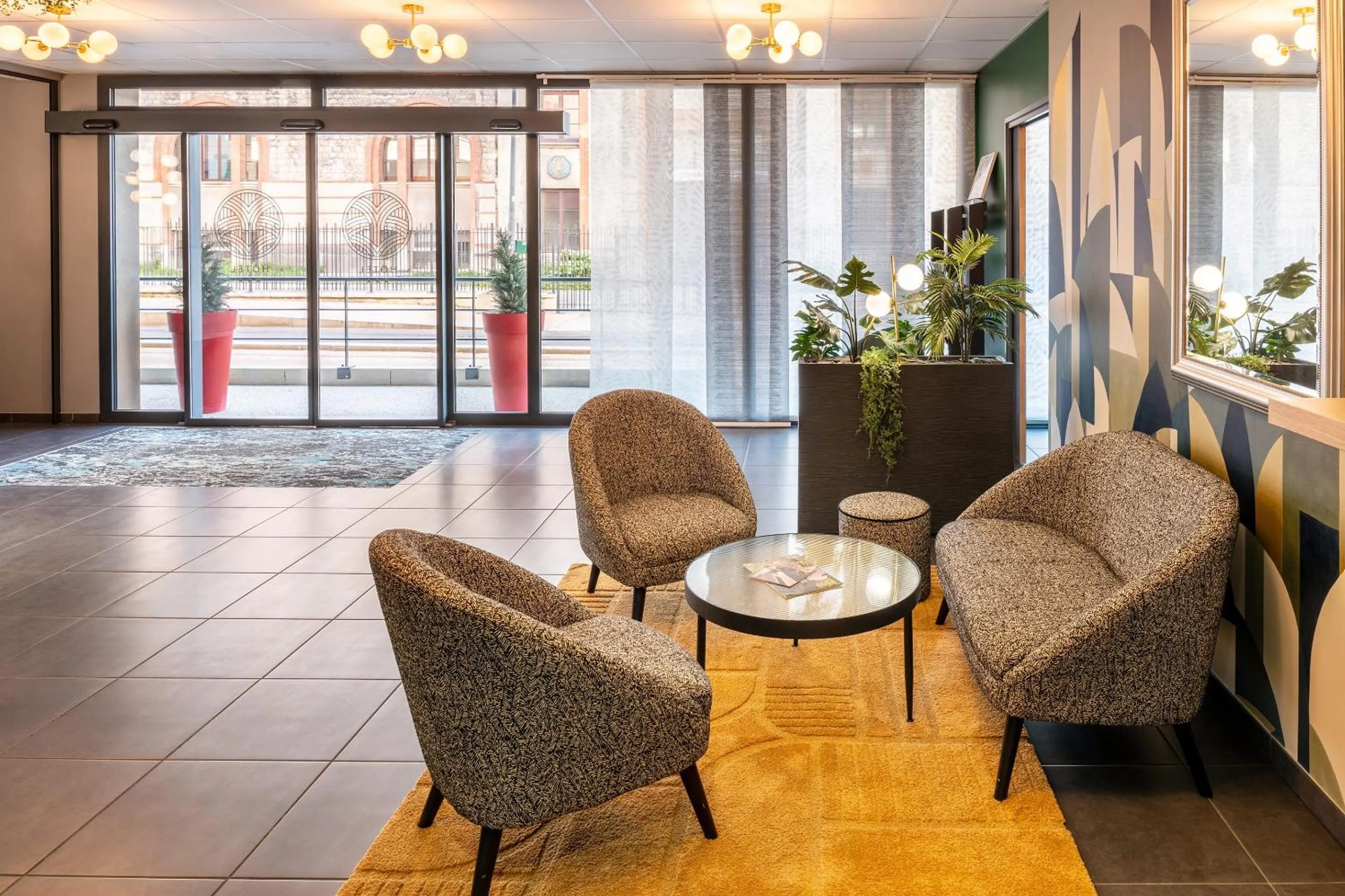 Living room in Best Western Hotel Fontaine Argent
