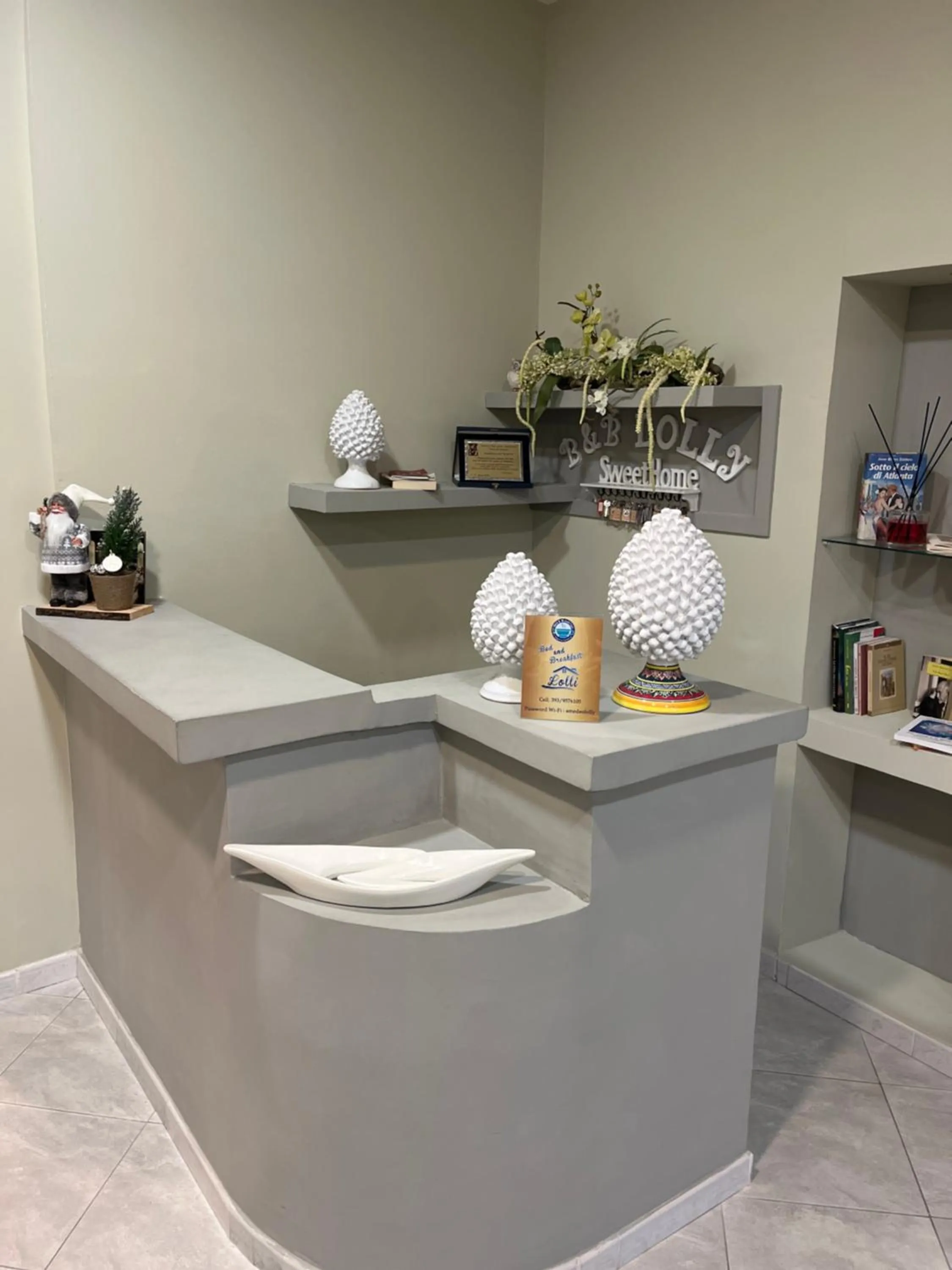 Lobby or reception in lolly