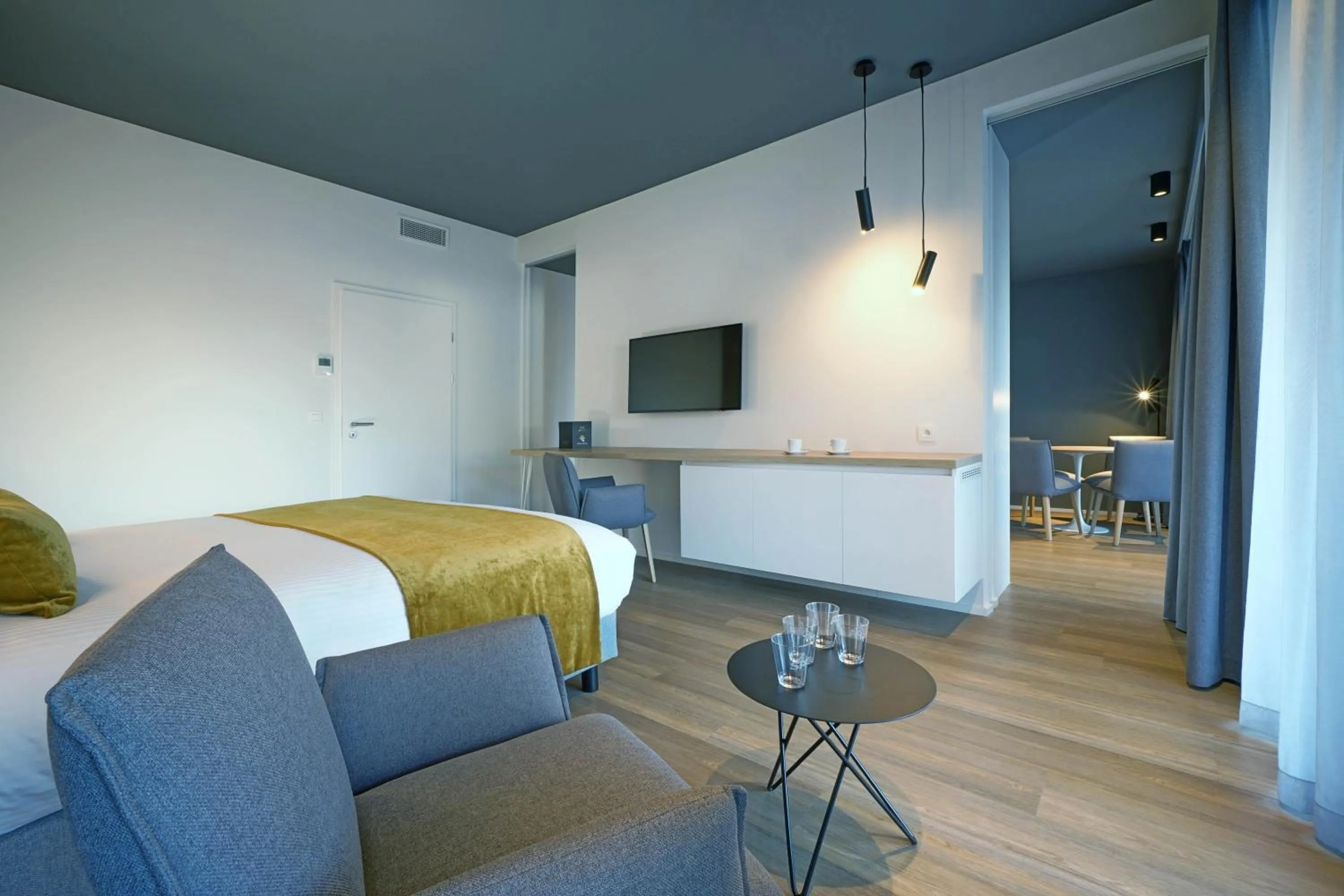 Bed in MY HOTEL MALMEDY