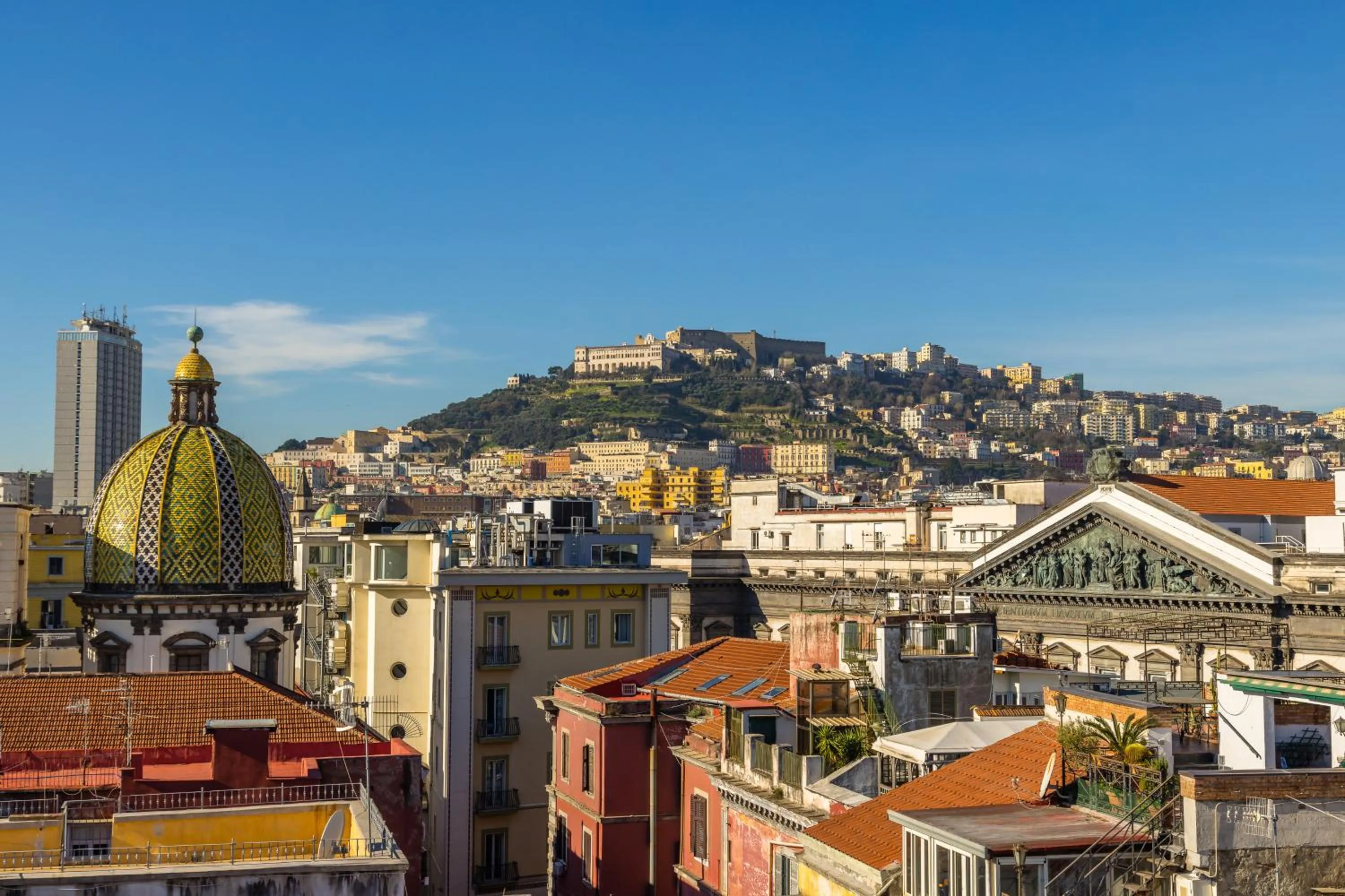 City view in La Casa Di Bruno Napoli