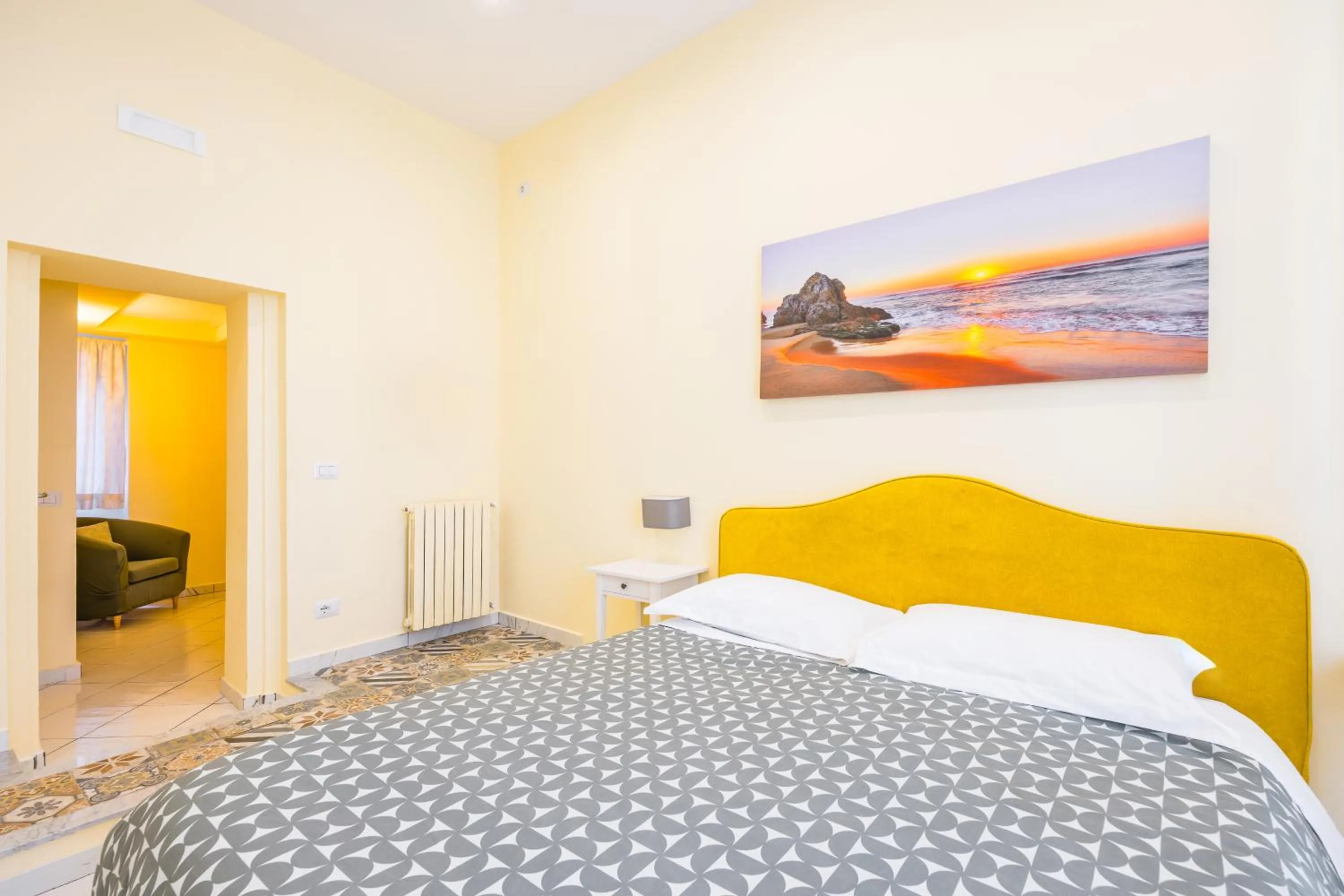 Bed in La Casa Di Bruno Napoli