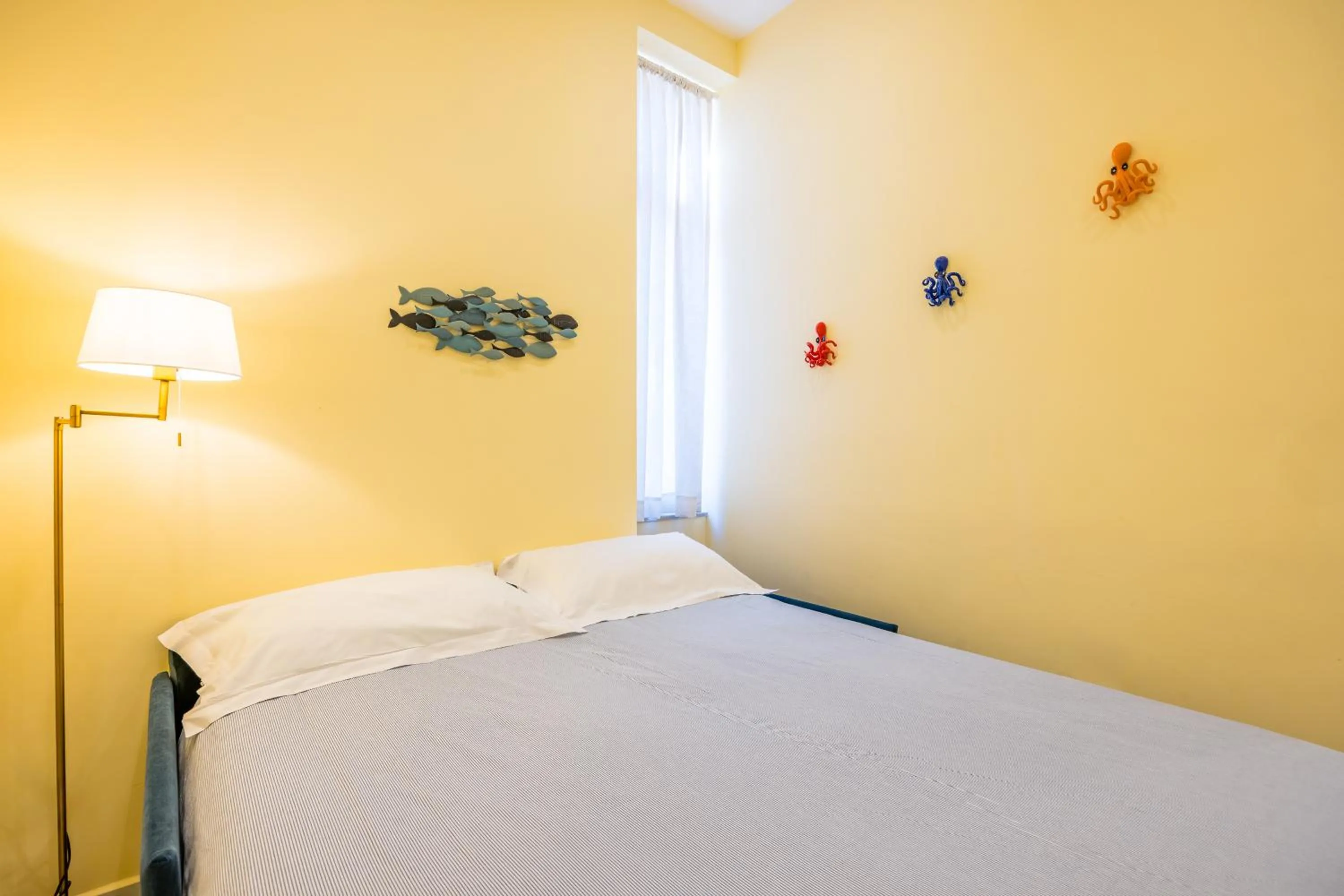 Bed in La Casa Di Bruno Napoli