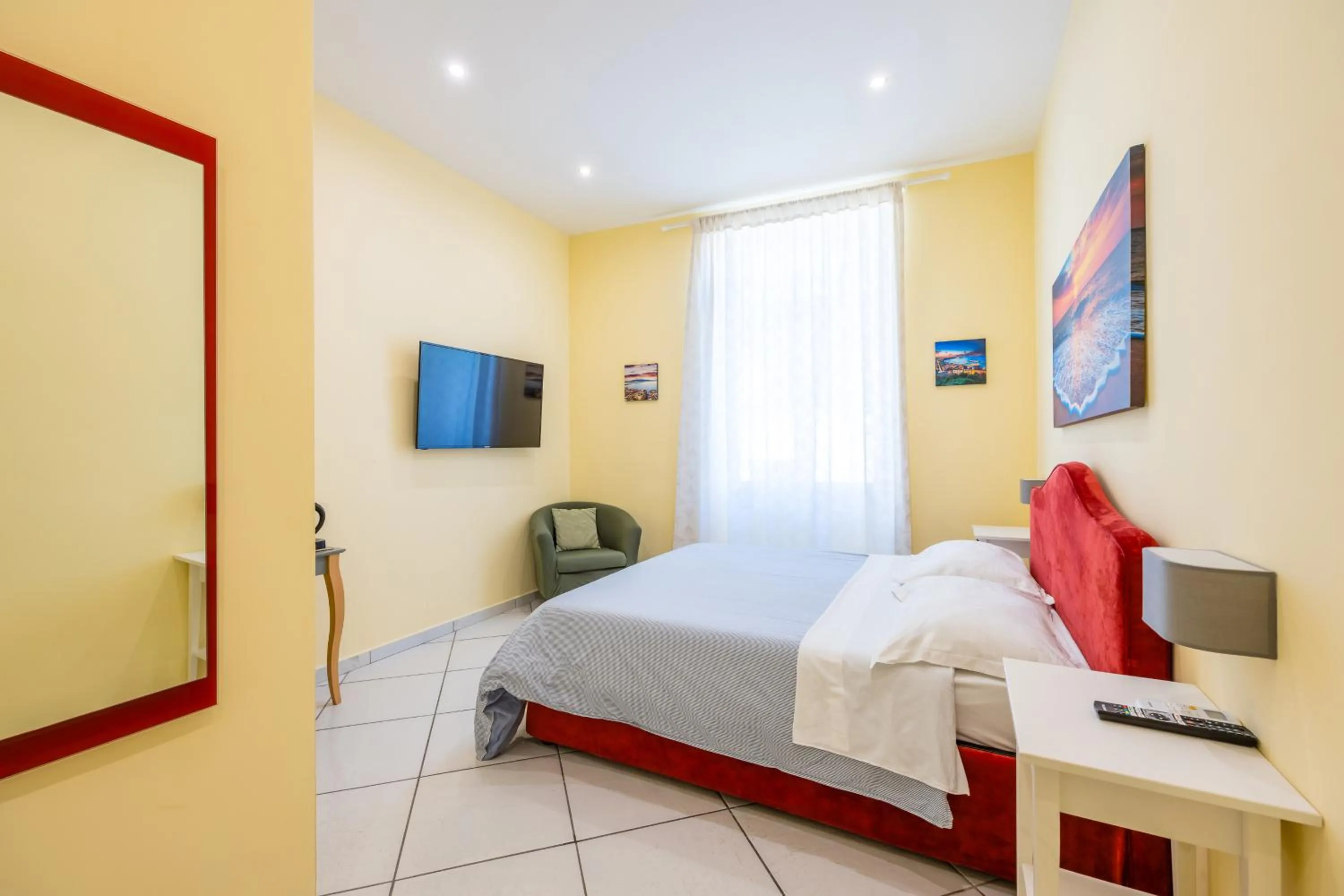 Bed in La Casa Di Bruno Napoli