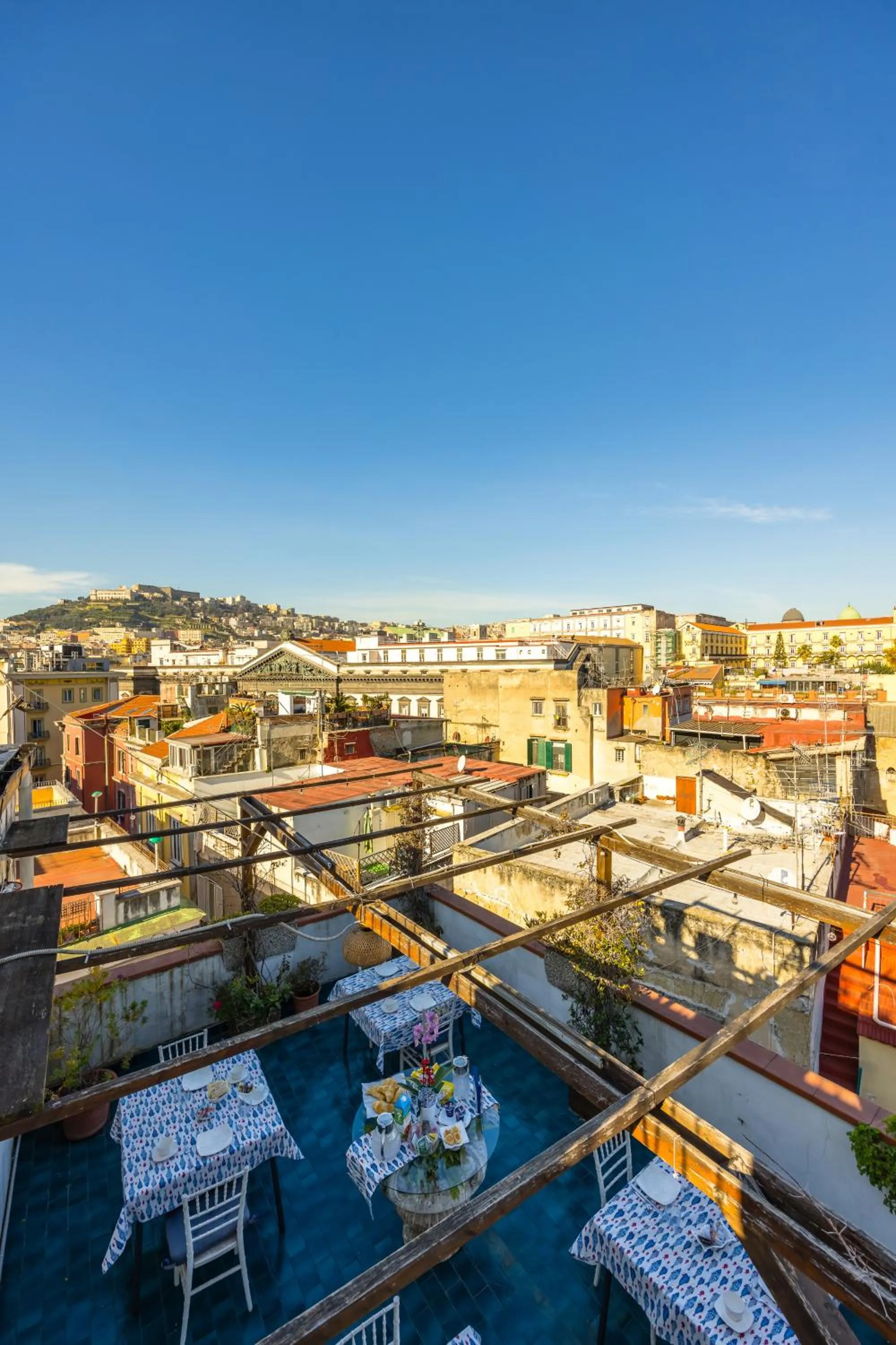 City view in La Casa Di Bruno Napoli