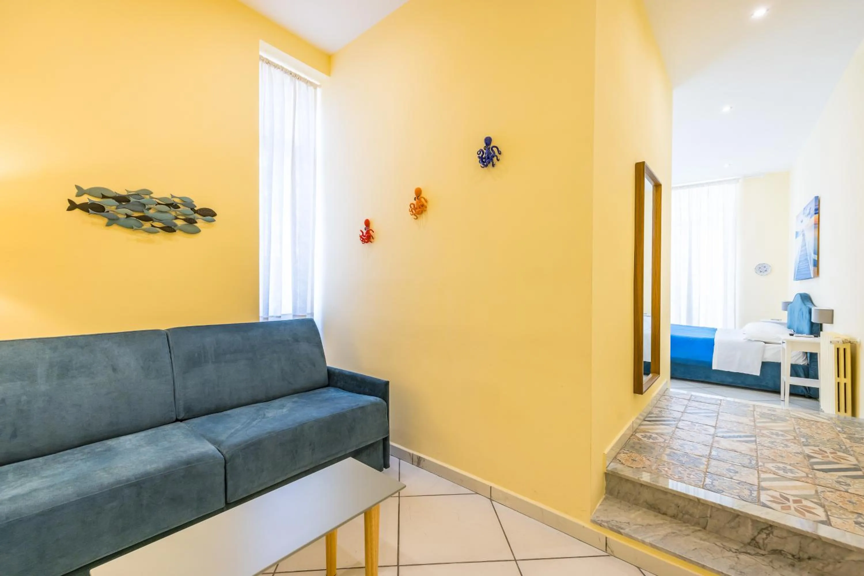 Living room in La Casa Di Bruno Napoli