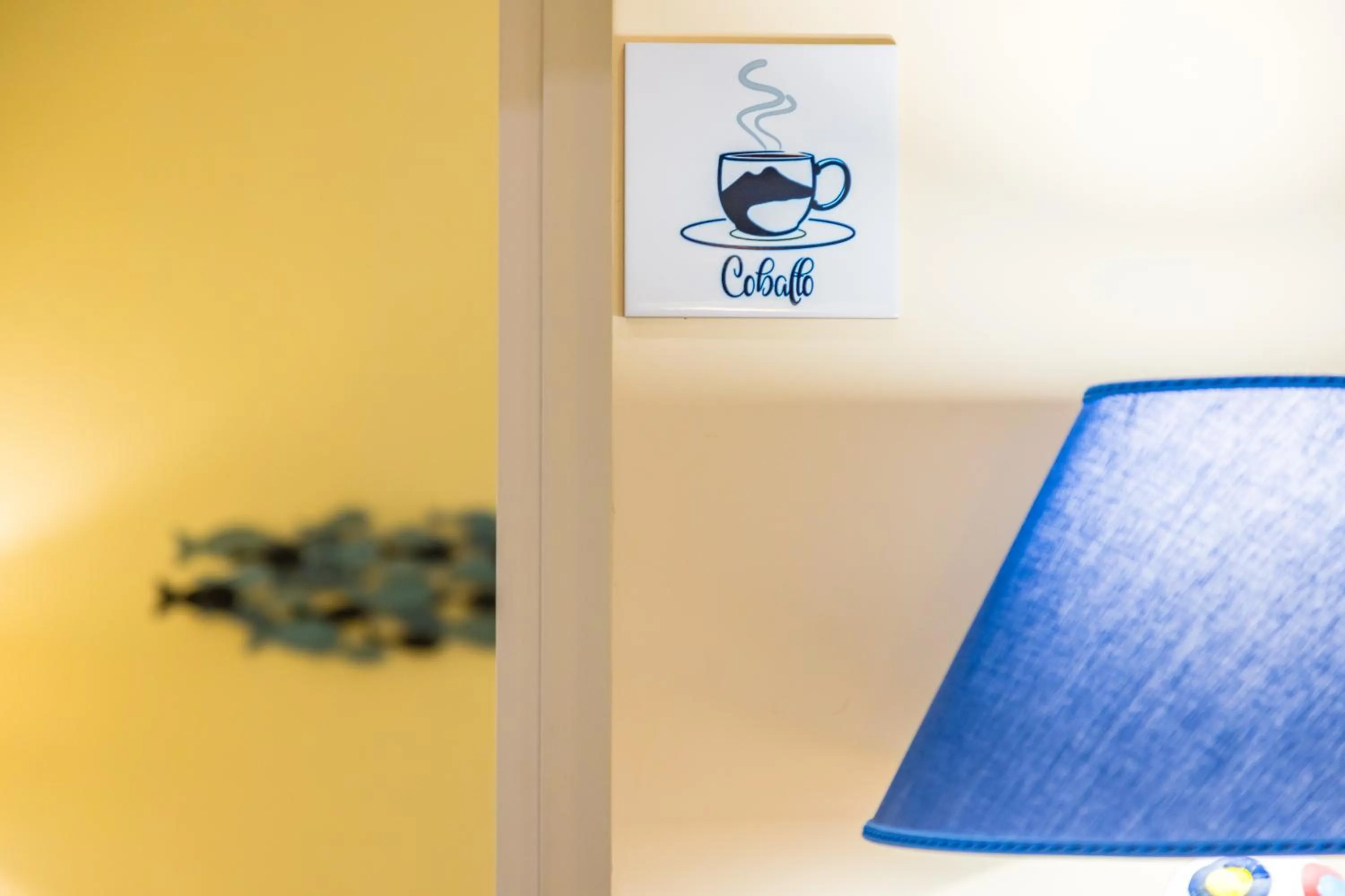 Decorative detail in La Casa Di Bruno Napoli