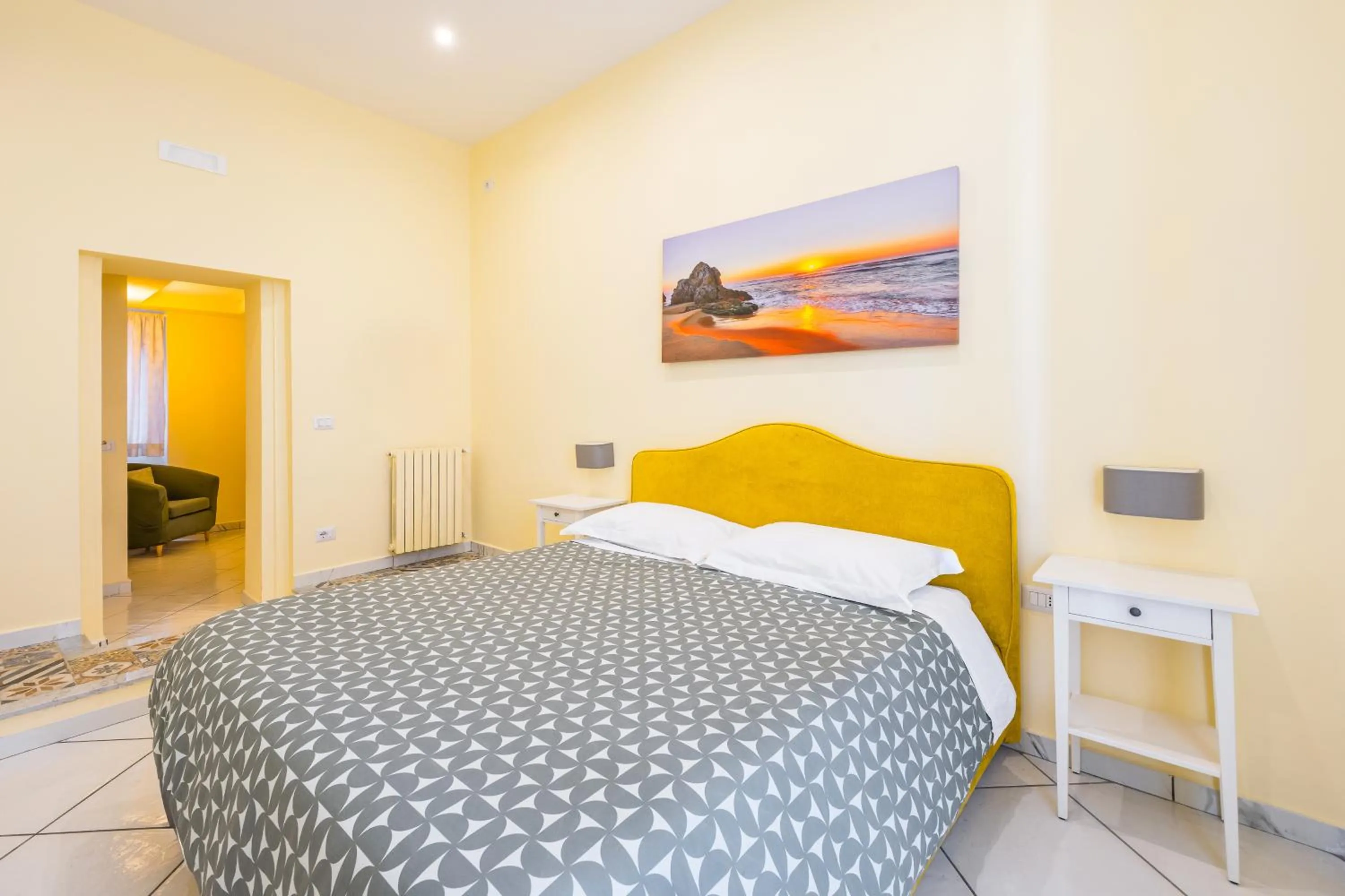 Bed in La Casa Di Bruno Napoli