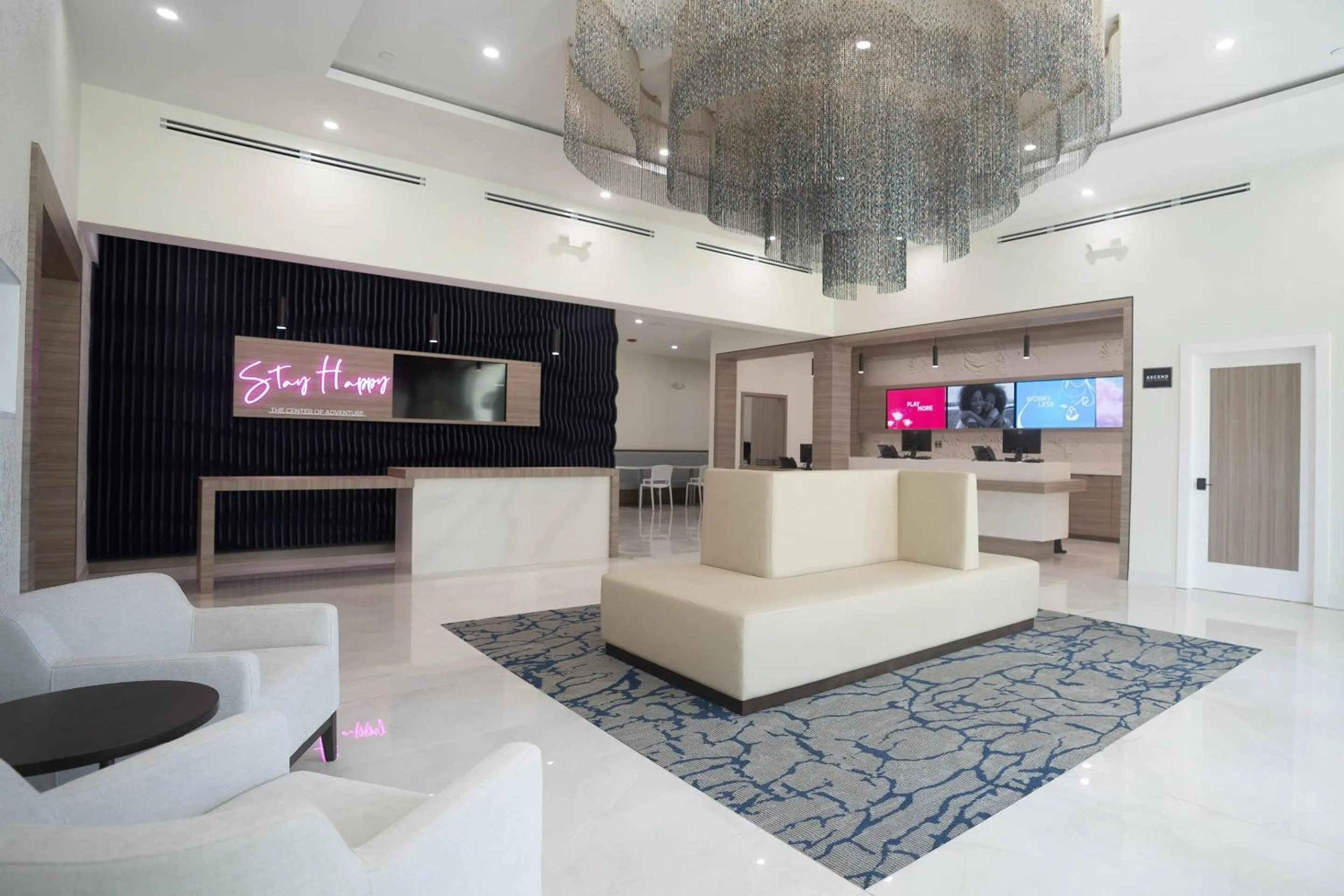 Lobby or reception in DASKK Orlando Hotel near Universal Blvd, an Ascend Collection Hotel