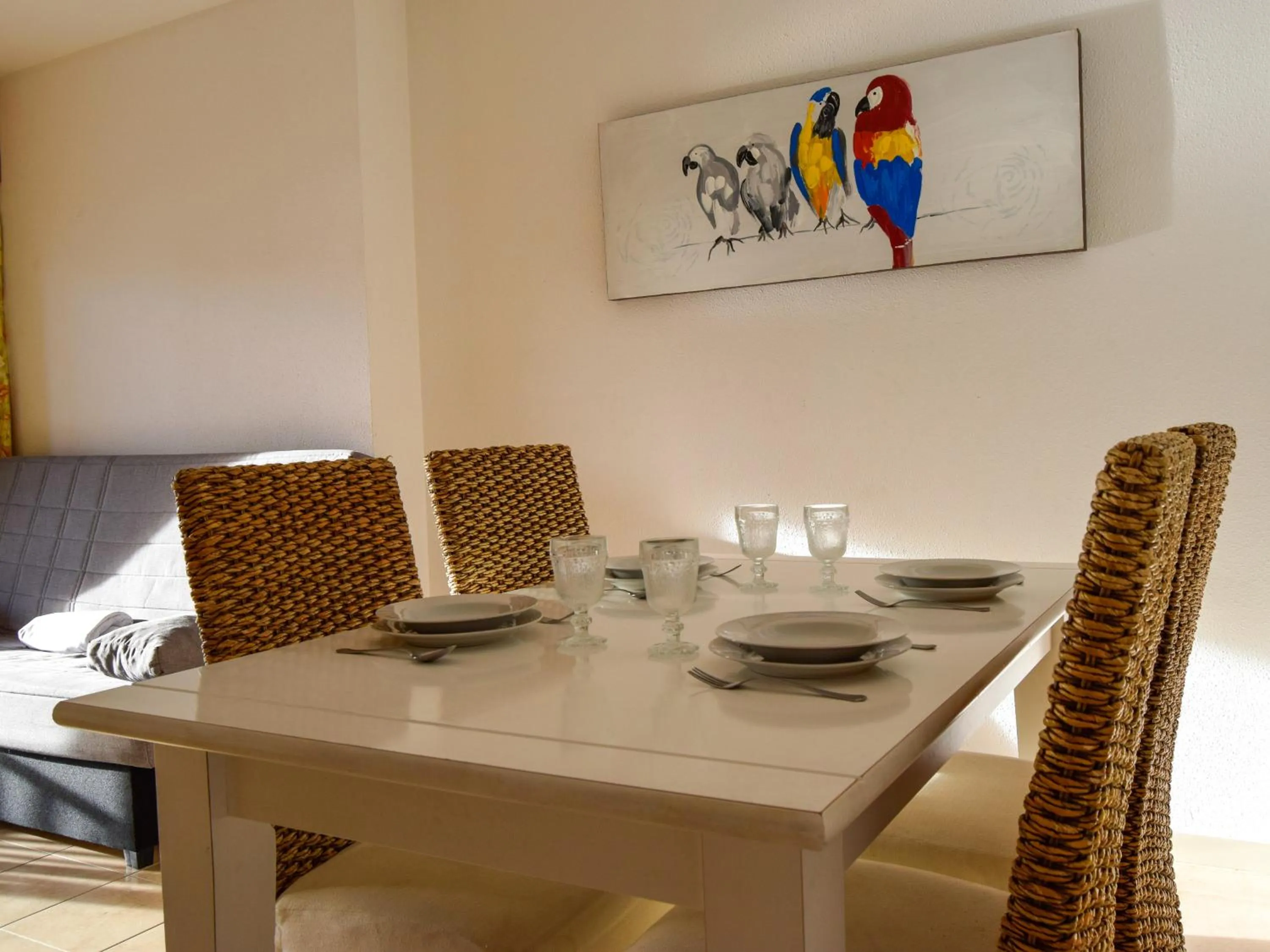 Living room in Apartamentos Neptuno Oropesa 3000