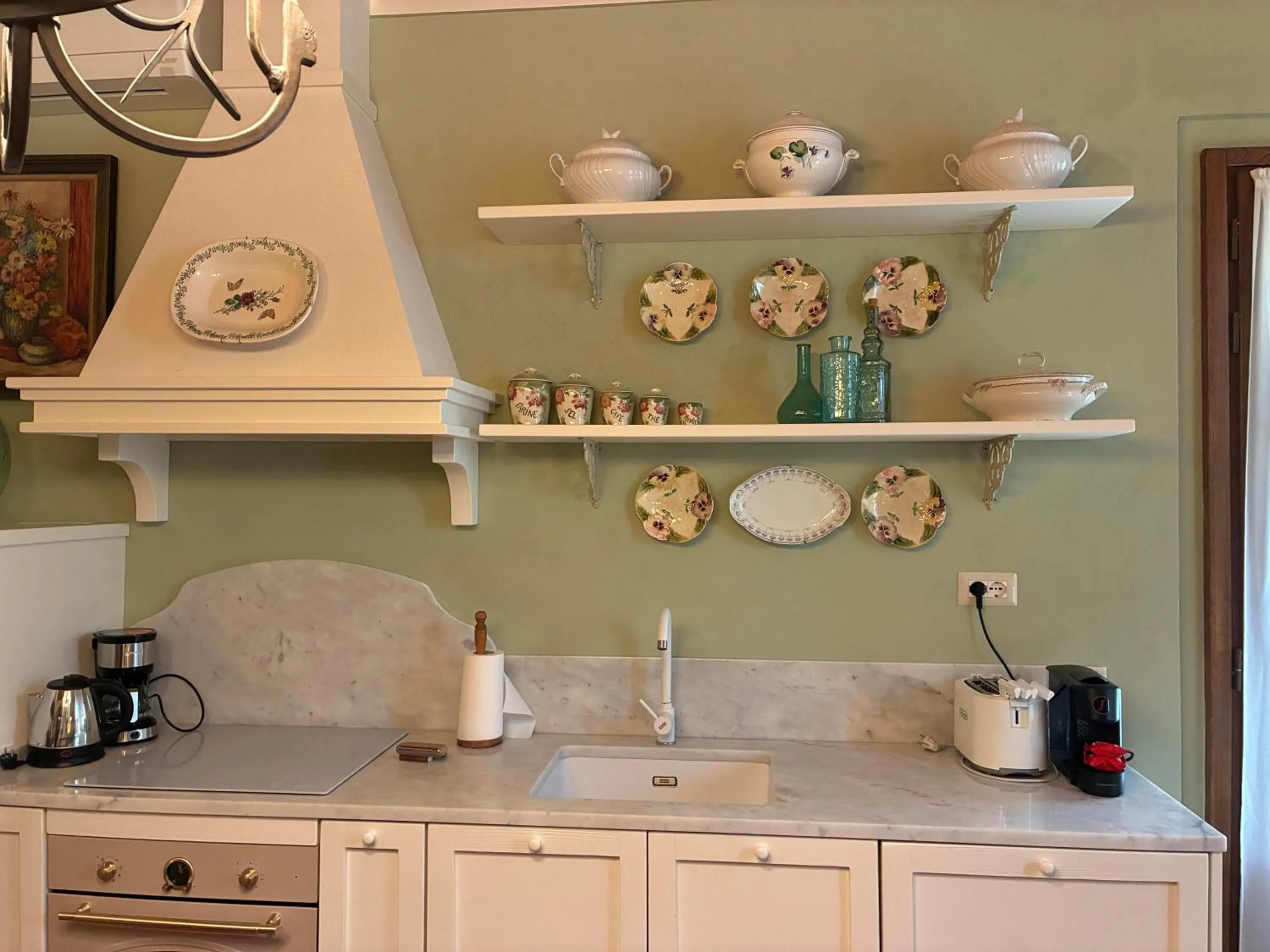 Kitchen or kitchenette in Borgo San Benedetto