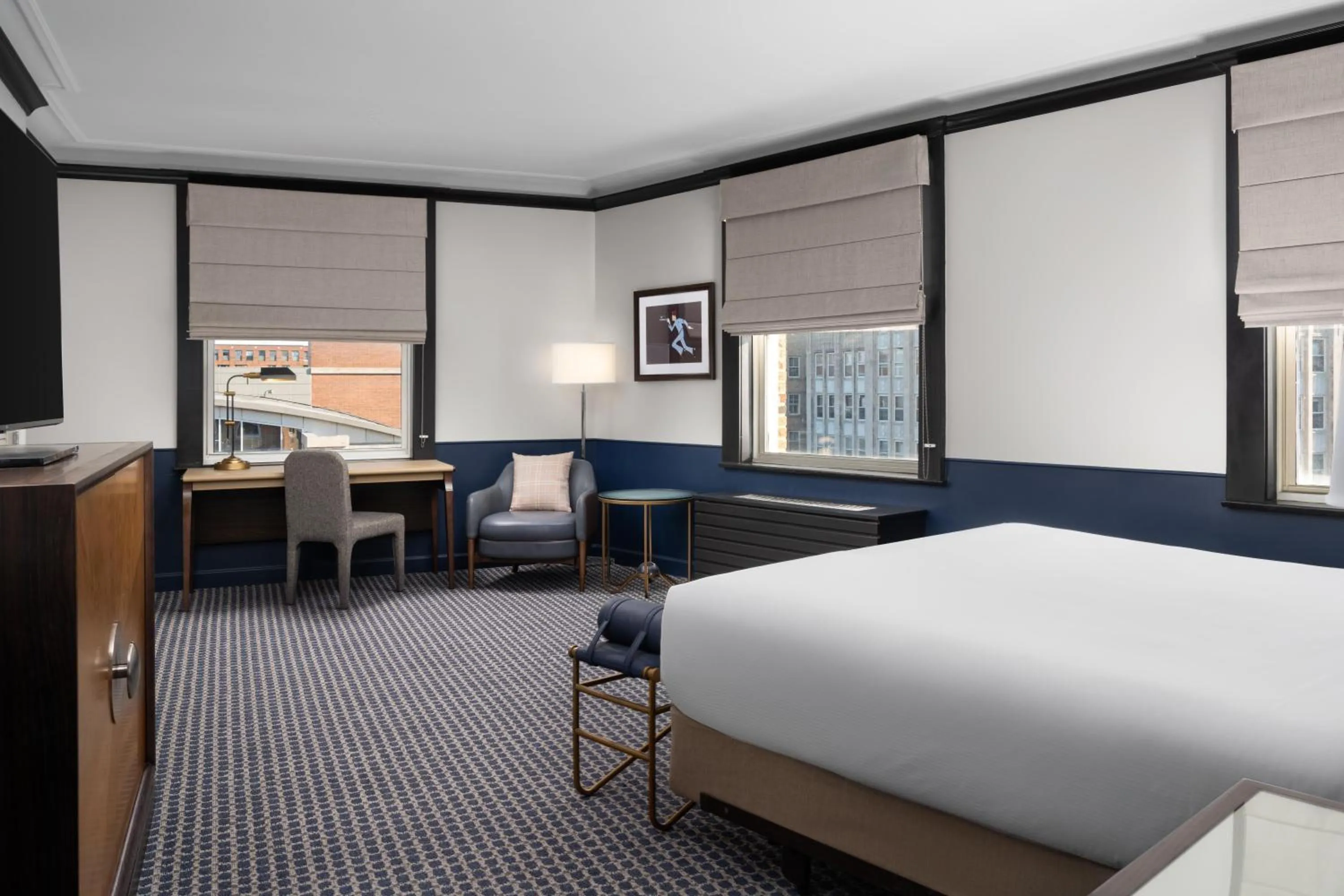 Bedroom, Bed in Hilton Orrington/Evanston