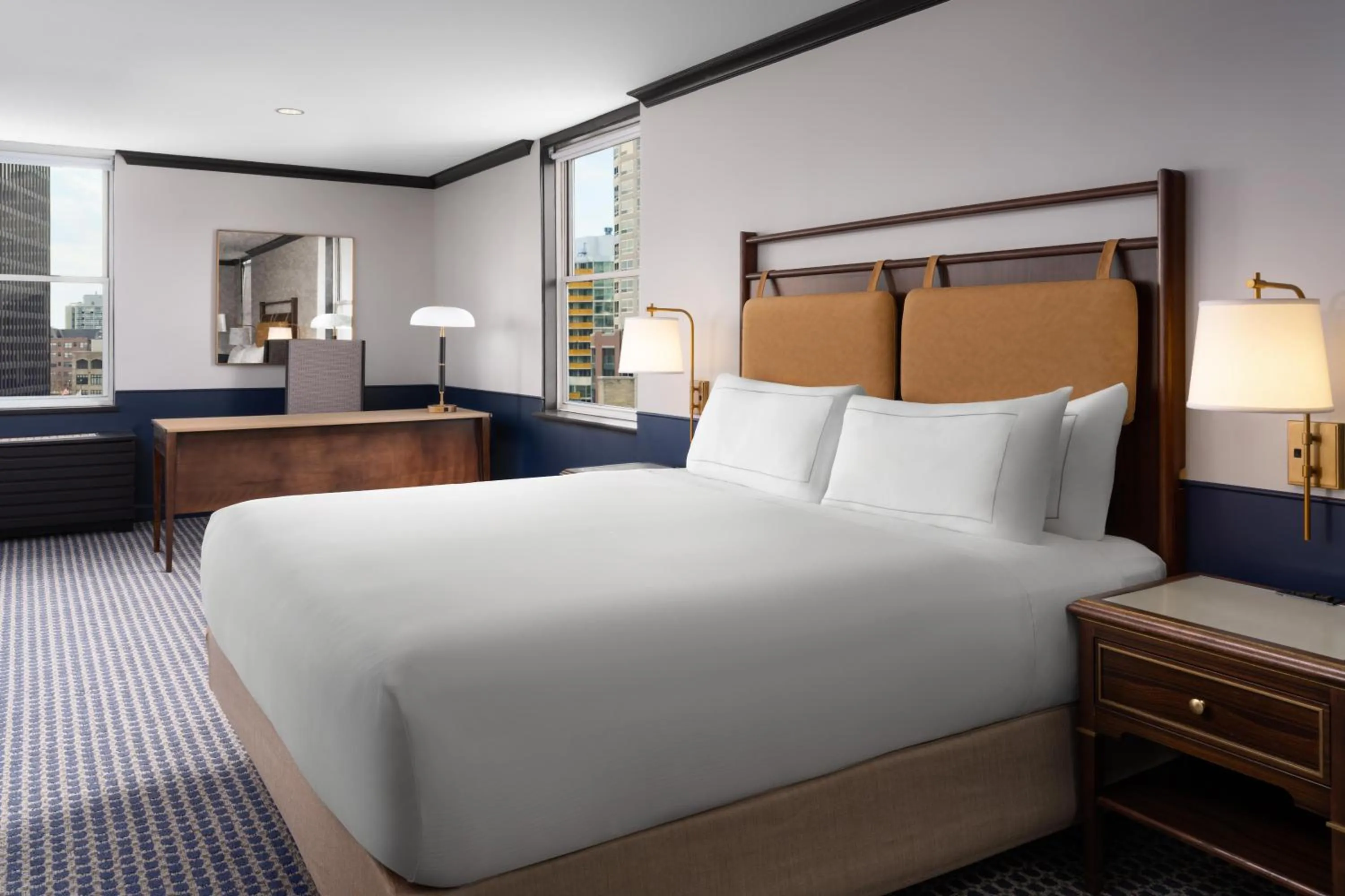 Bed in Hilton Orrington/Evanston